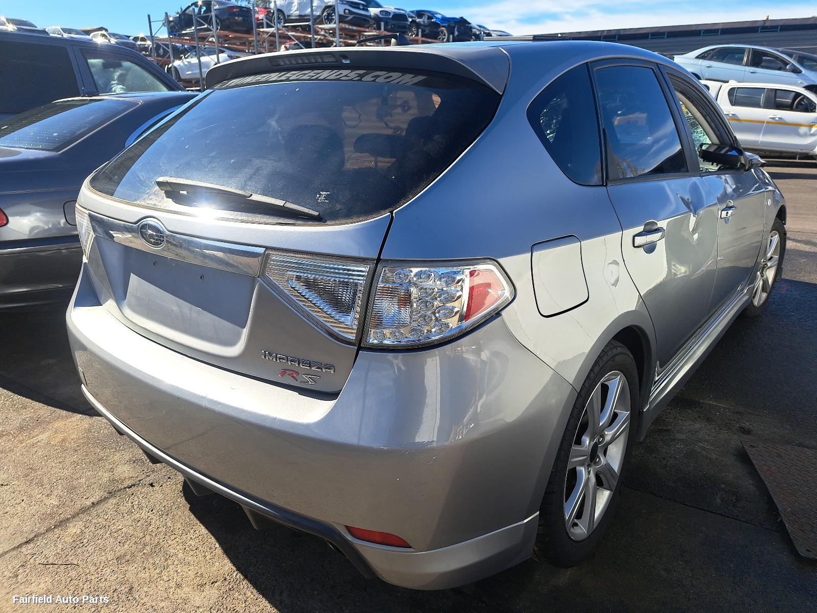 2007 Subaru Impreza Left Indicator Fog Side