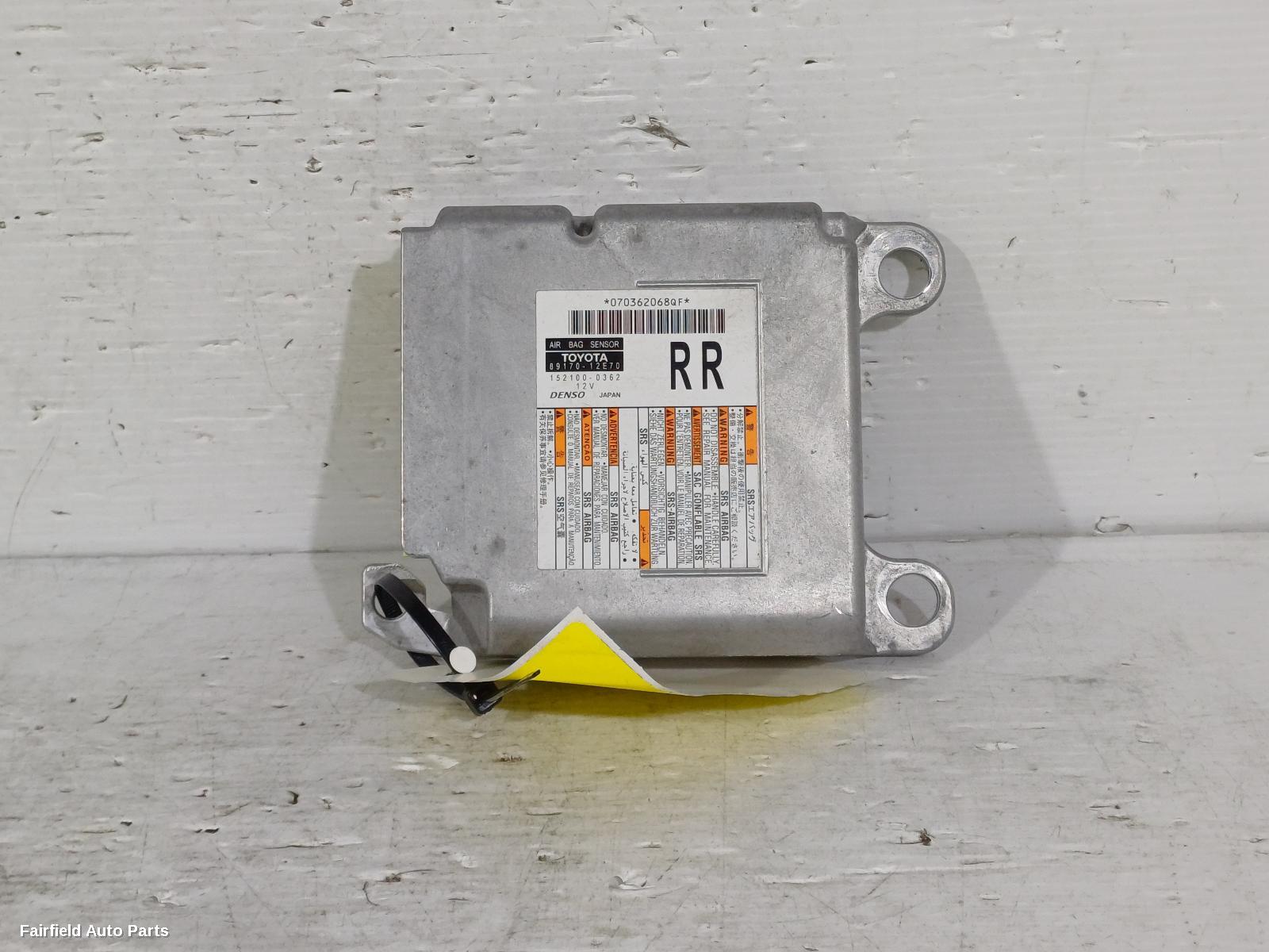 2022 Toyota Corolla Airbag Module Sensor