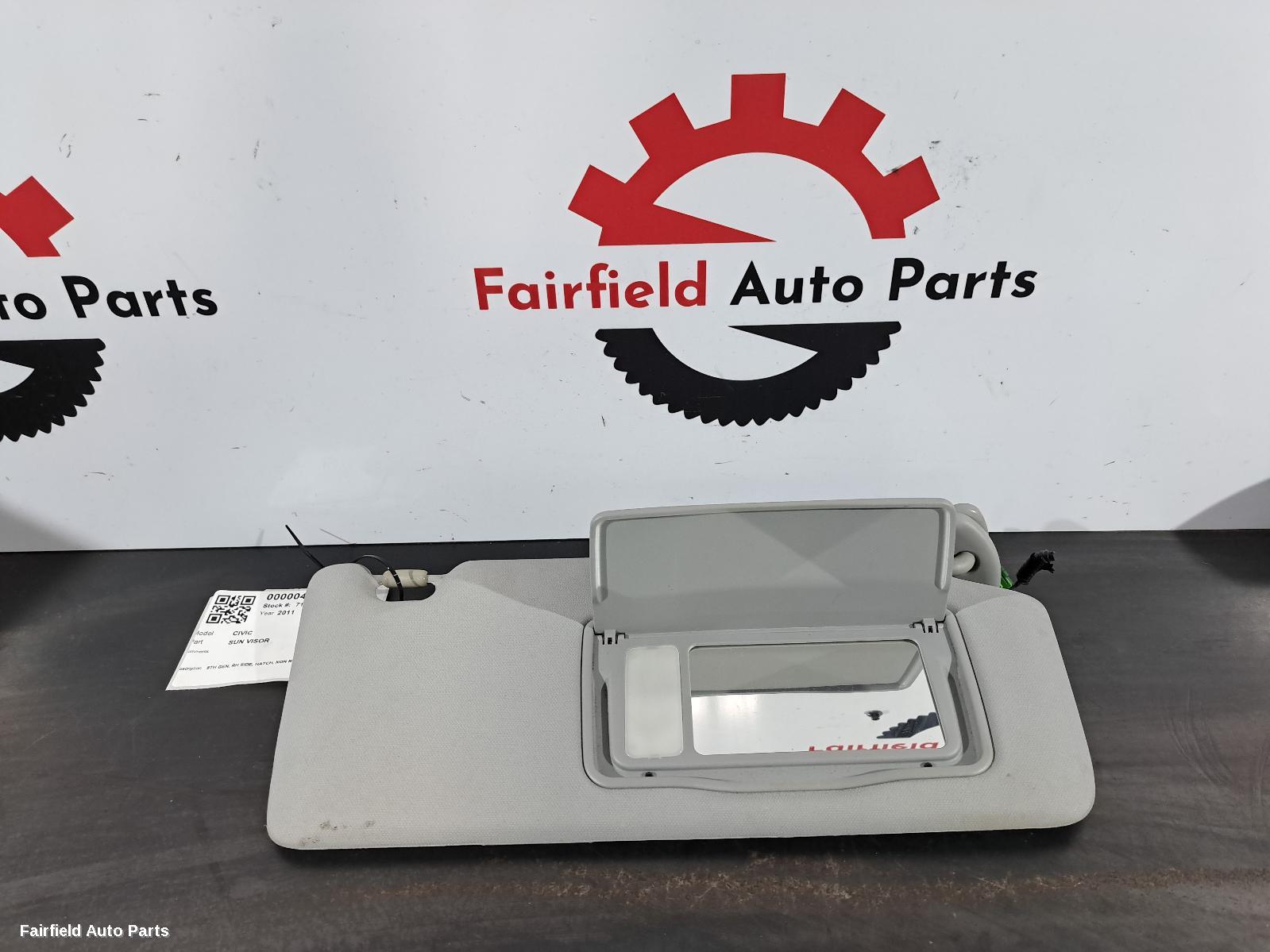 2009-2011 Honda Civic Sunvisor