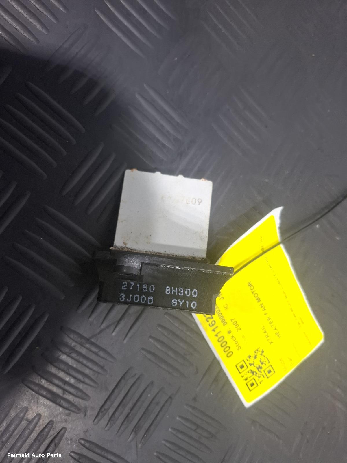 2001-2007 Nissan Xtrail Heater Fan Motor