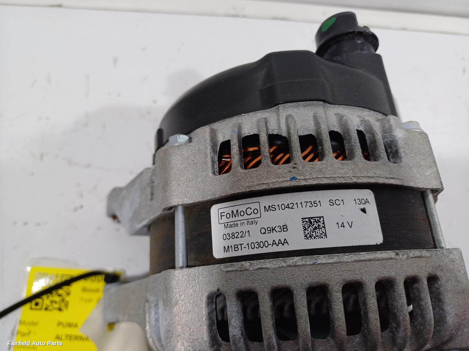2020-2023 Ford Puma Alternator