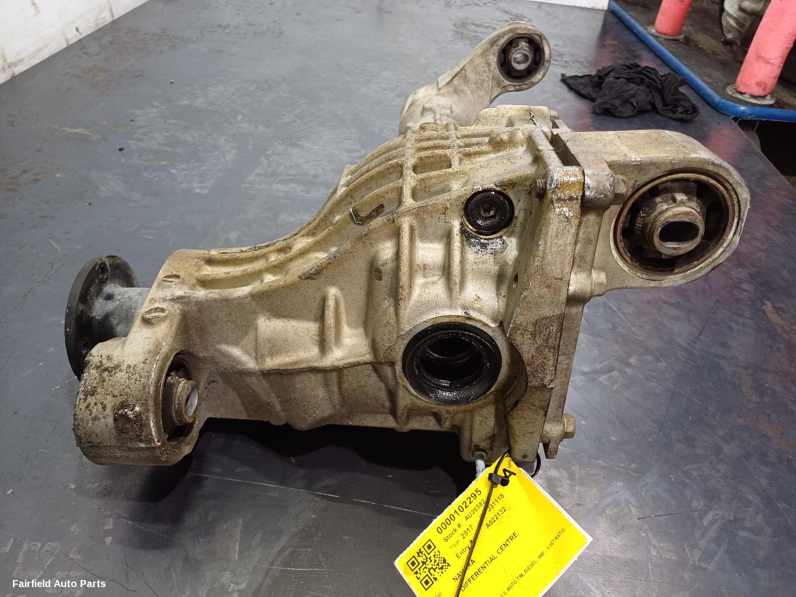 2015-2025 Nissan Navara Differential Centre