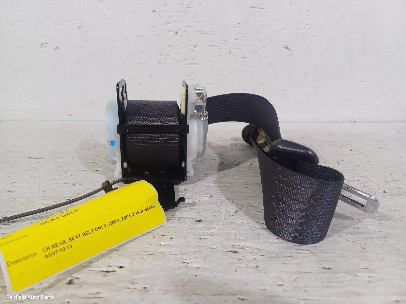 2007 Toyota Corolla Seatbelt Stalk