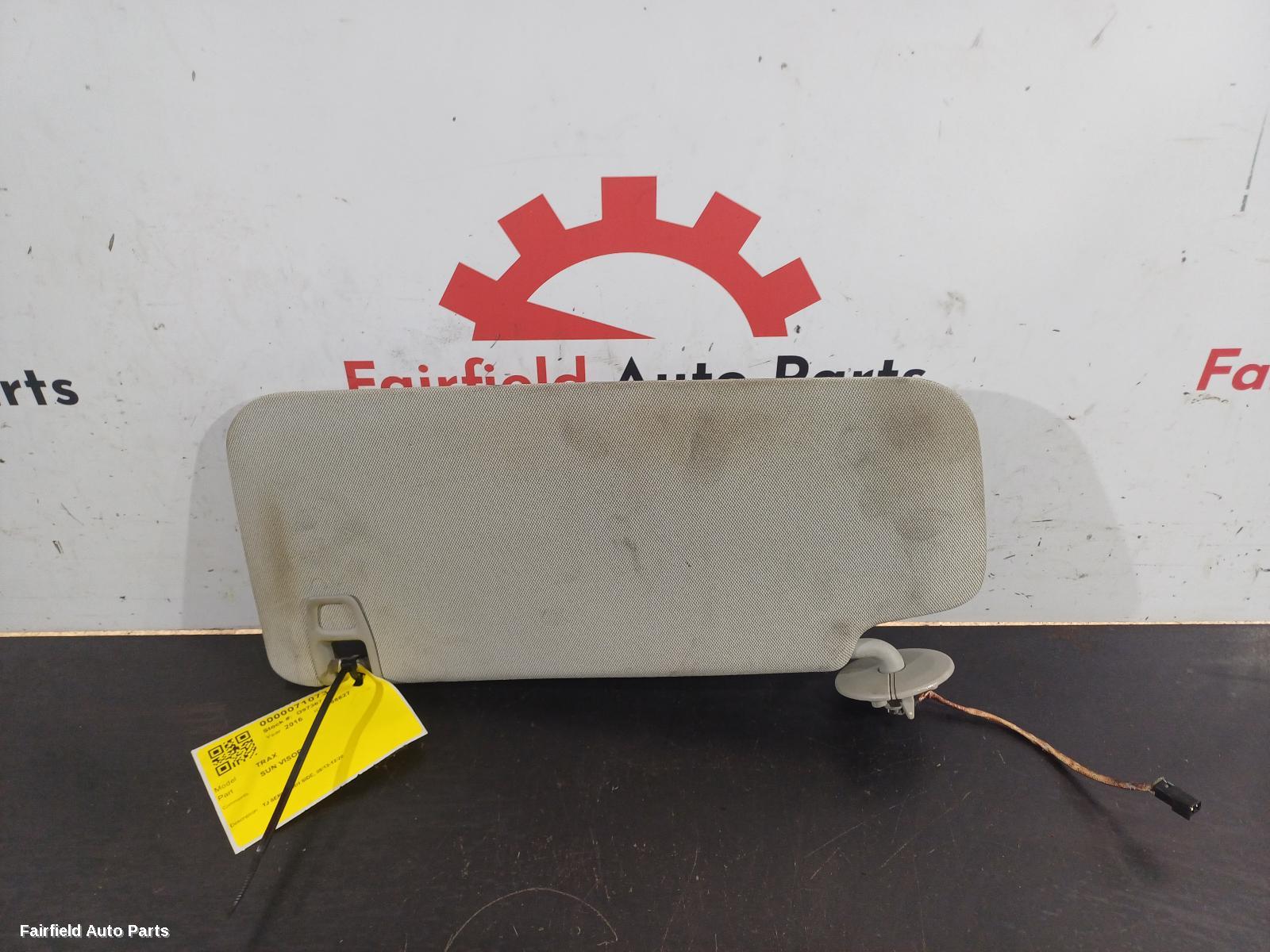 2013-2020 Holden Trax Sunvisor