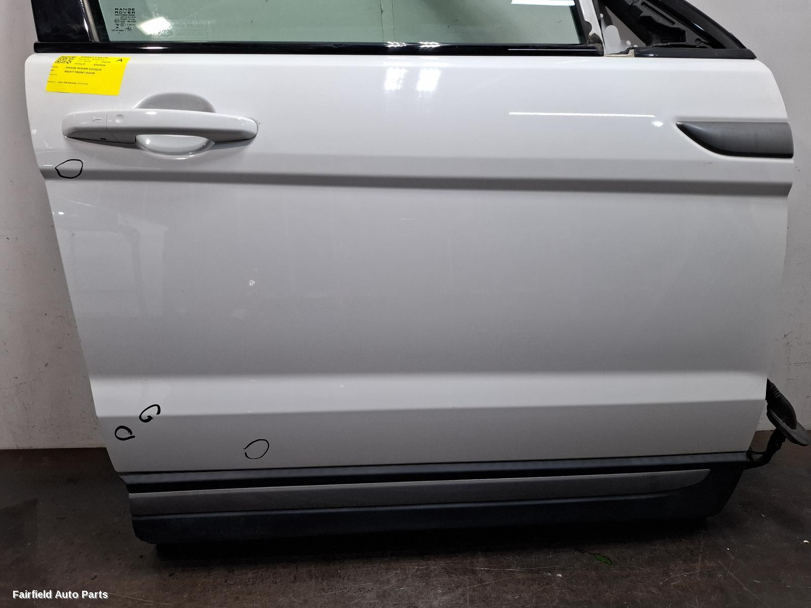 2011-2019 Land Rover Rangerover Evoque Right Front Door
