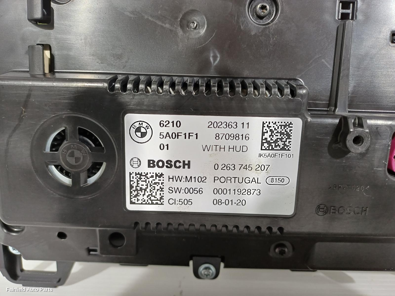 2019-2024 Bmw 2 Series Instrument Cluster
