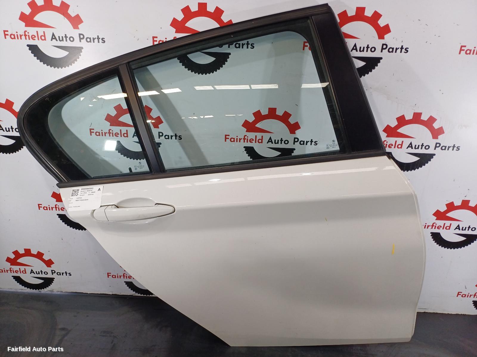 2011-2019 Bmw 1 Series Right Rear Door Sliding
