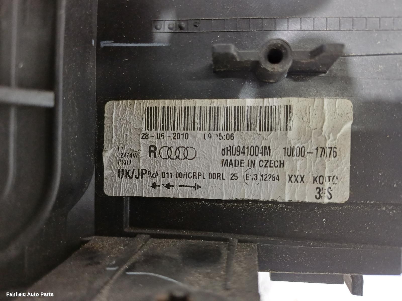 2008-2012 Audi Q5 Right Headlamp