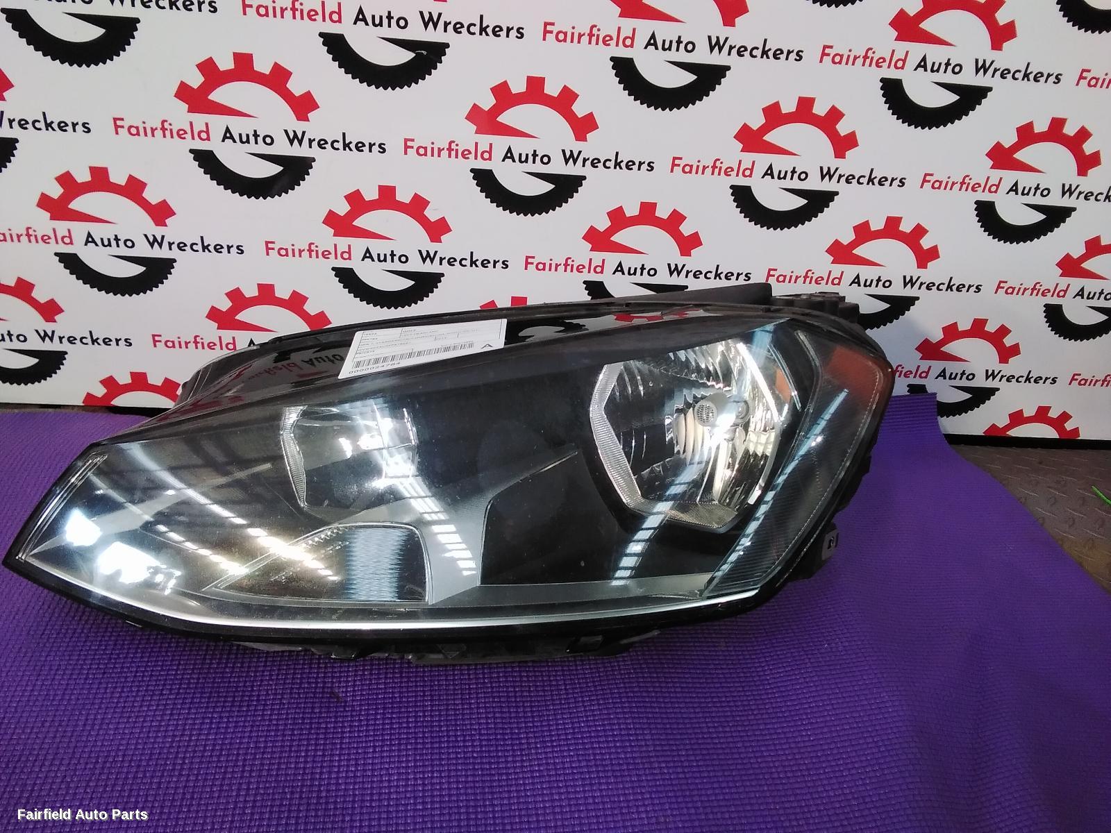 2014 Volkswagen Golf Left Headlamp