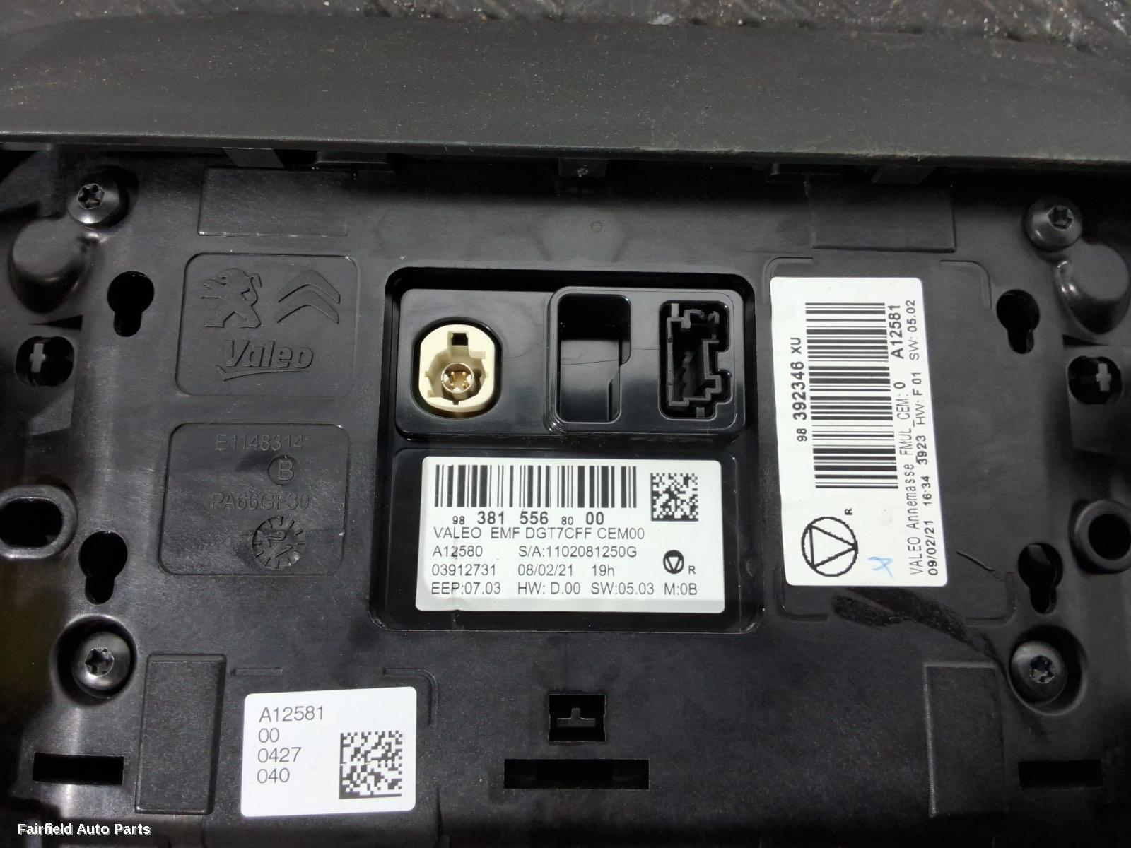 2019-2024 Citroen C3 Radio Cd Dvd Sat Tv