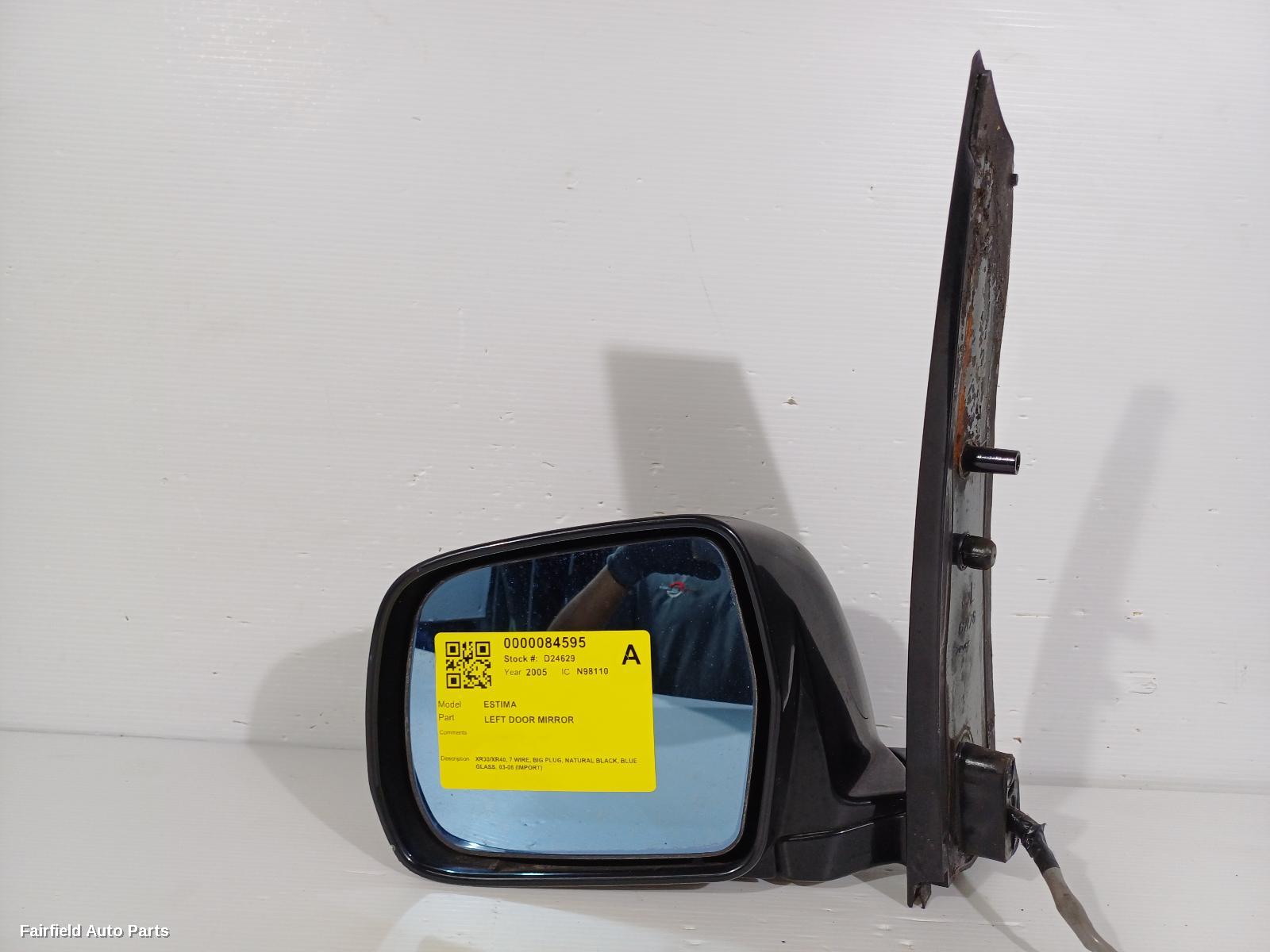 2003-2006 Toyota Estima Left Door Mirror