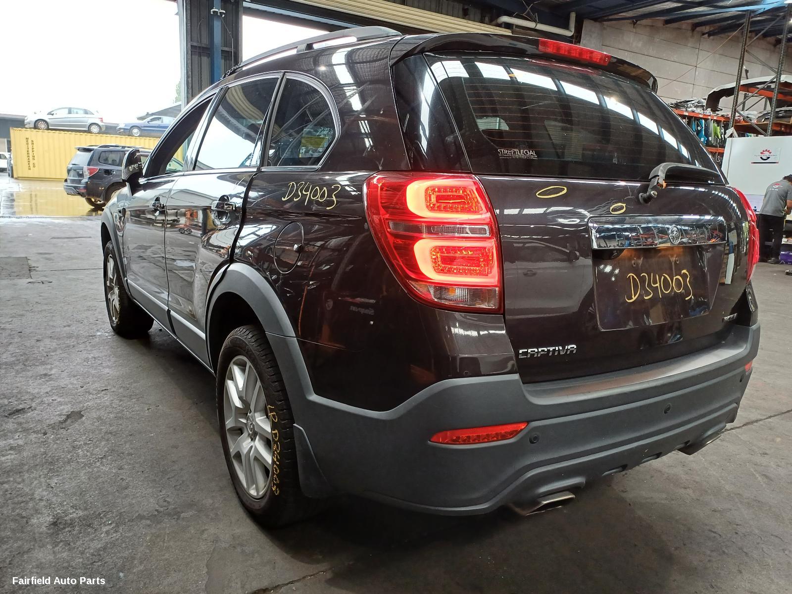 2016 Holden Captiva Sunvisor