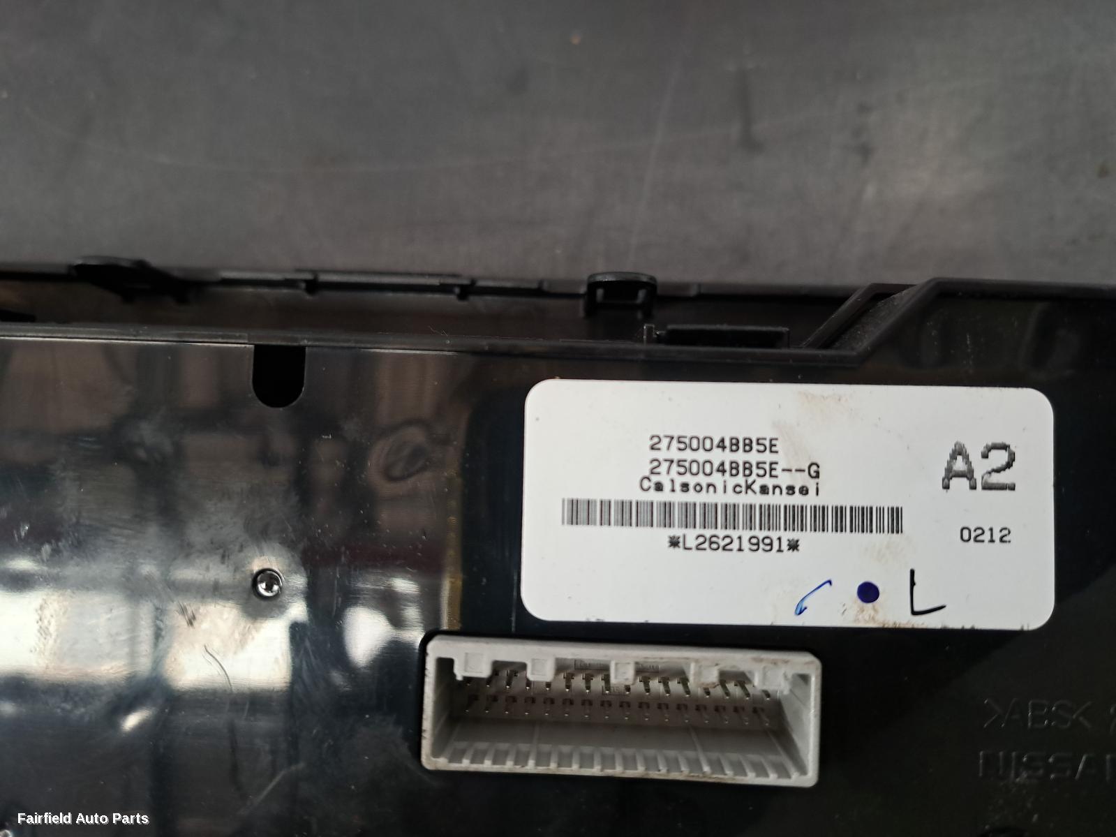 2014-2022 Nissan Xtrail Heater Ac Controls