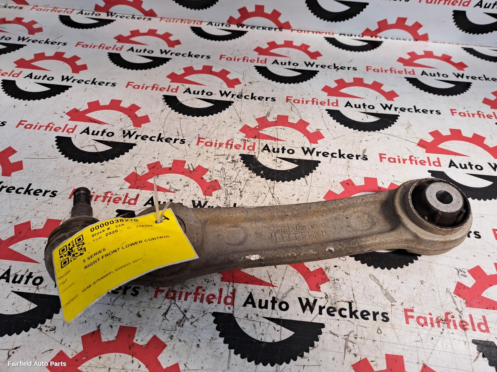 2017-2023 Bmw 5 Series Right Front Lower Control Arm