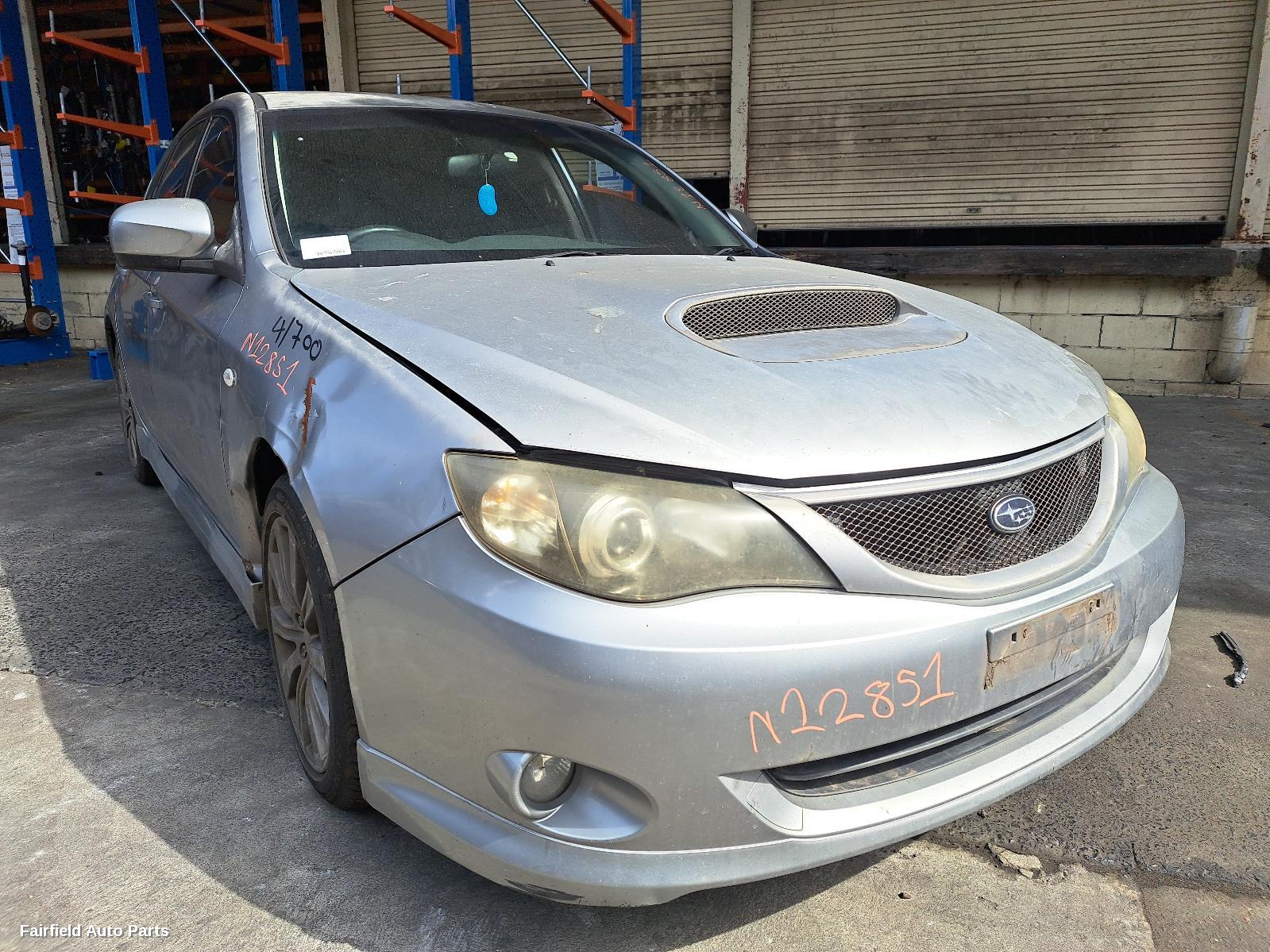 2008 Subaru Impreza Heater Ac Controls