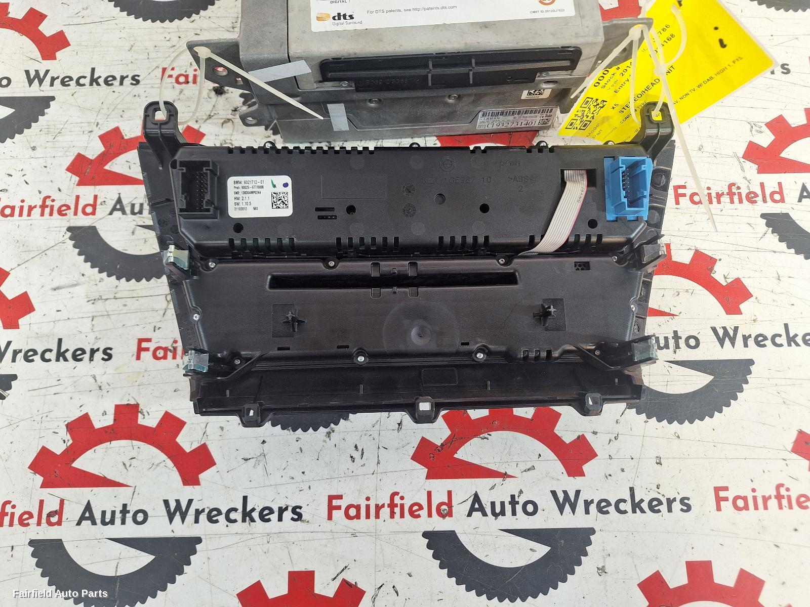 2013-2018 Bmw X5 Radio Cd Dvd Sat Tv