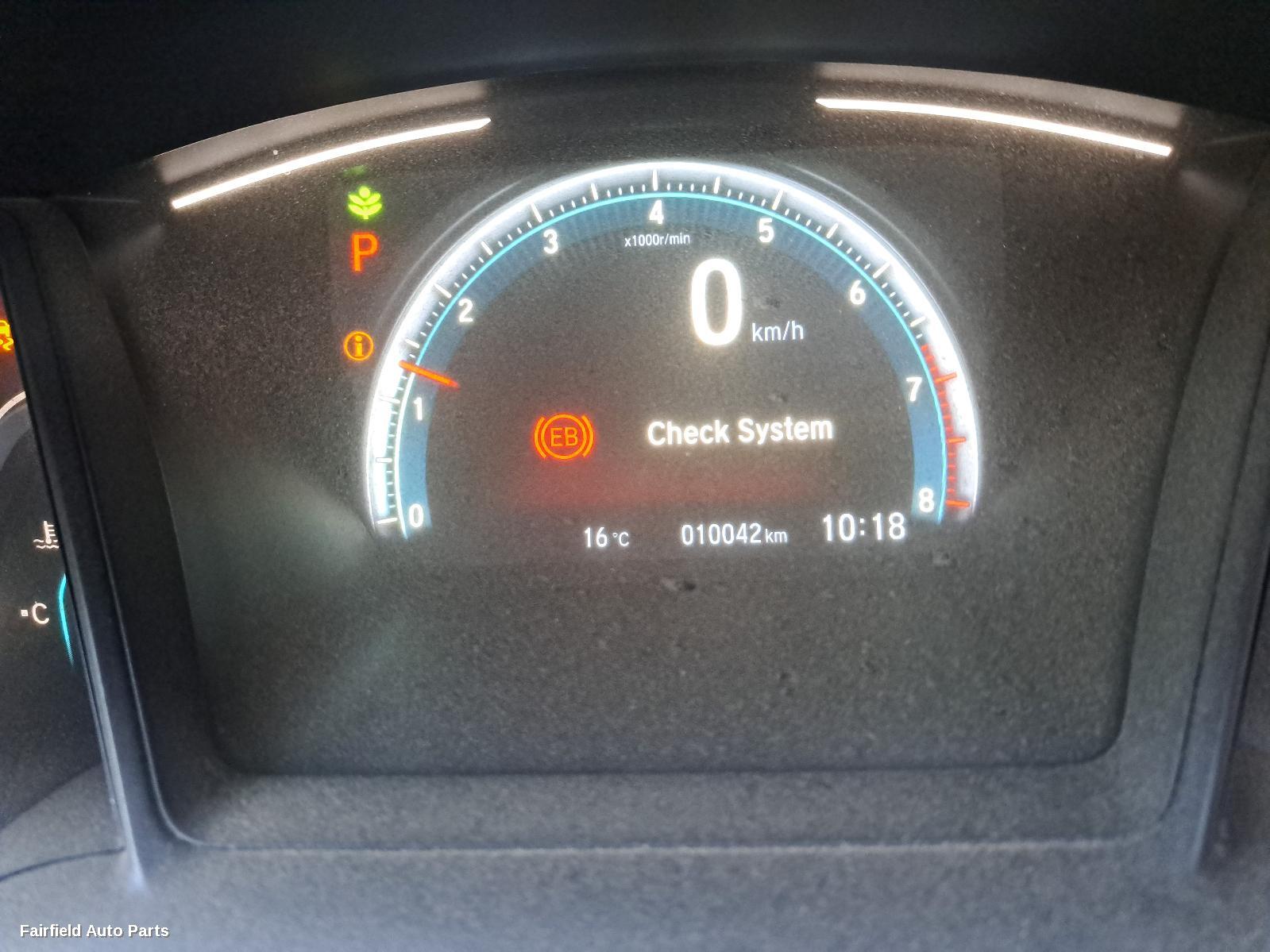 2021 Honda Civic Door Boot Gate Lock