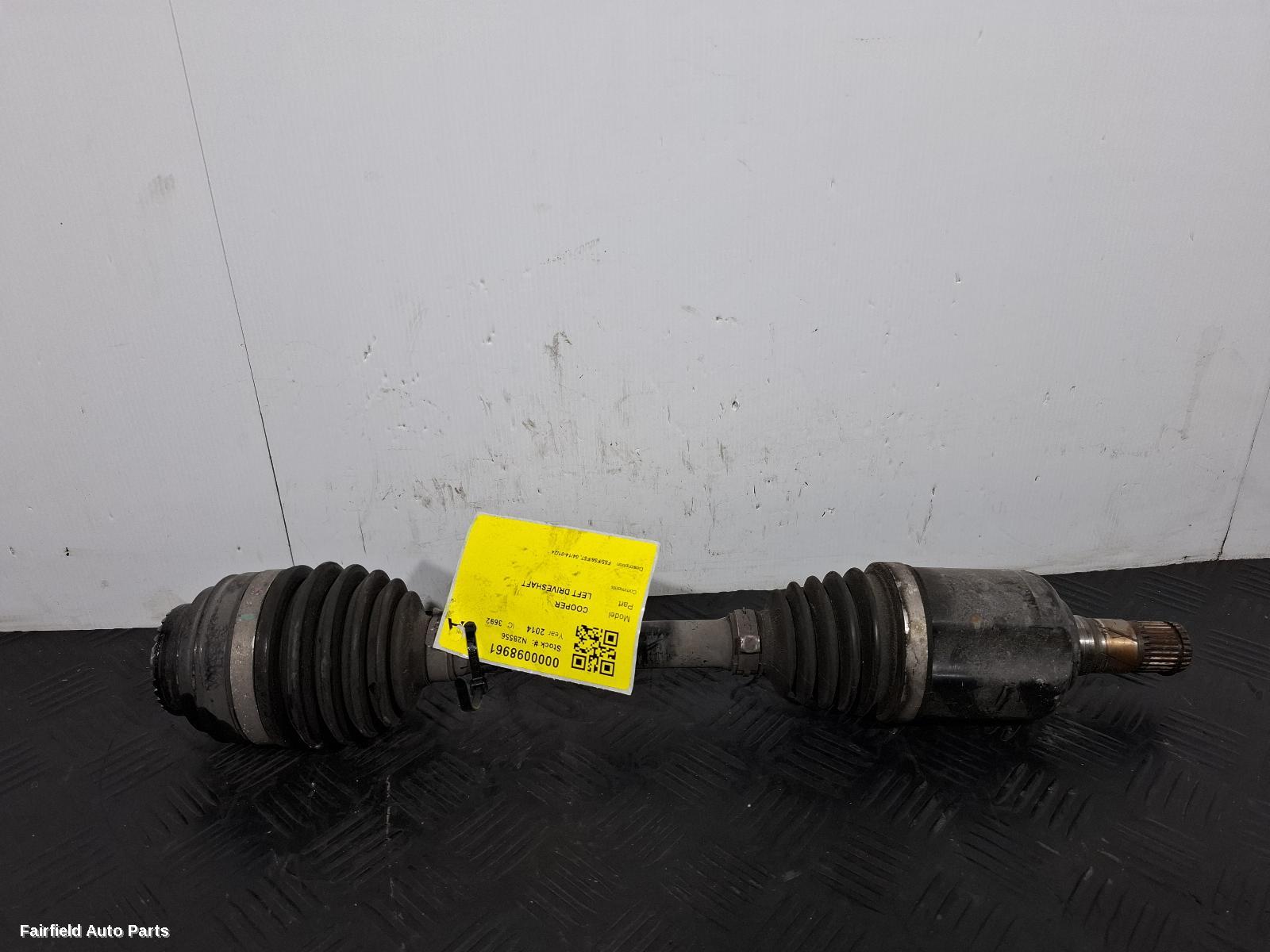 2014-2018 Mini Cooper Left Driveshaft