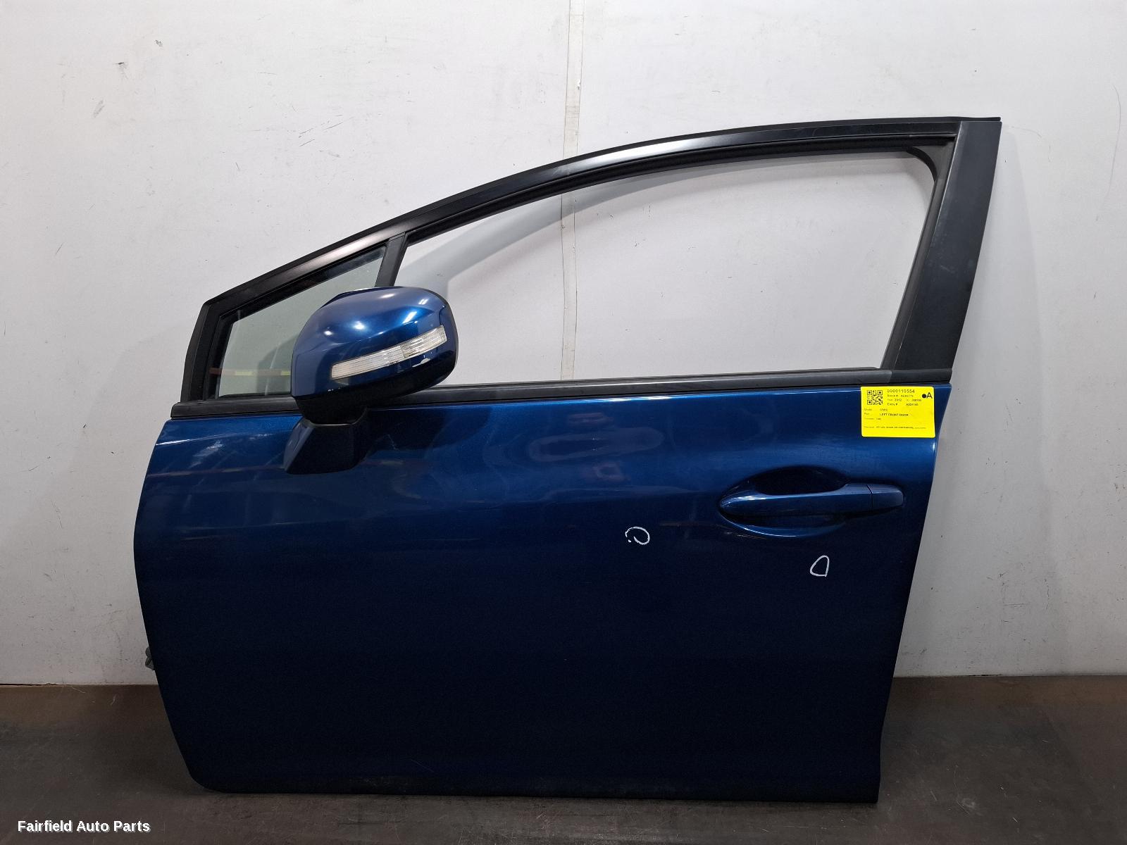 2012-2016 Honda Civic Left Front Door