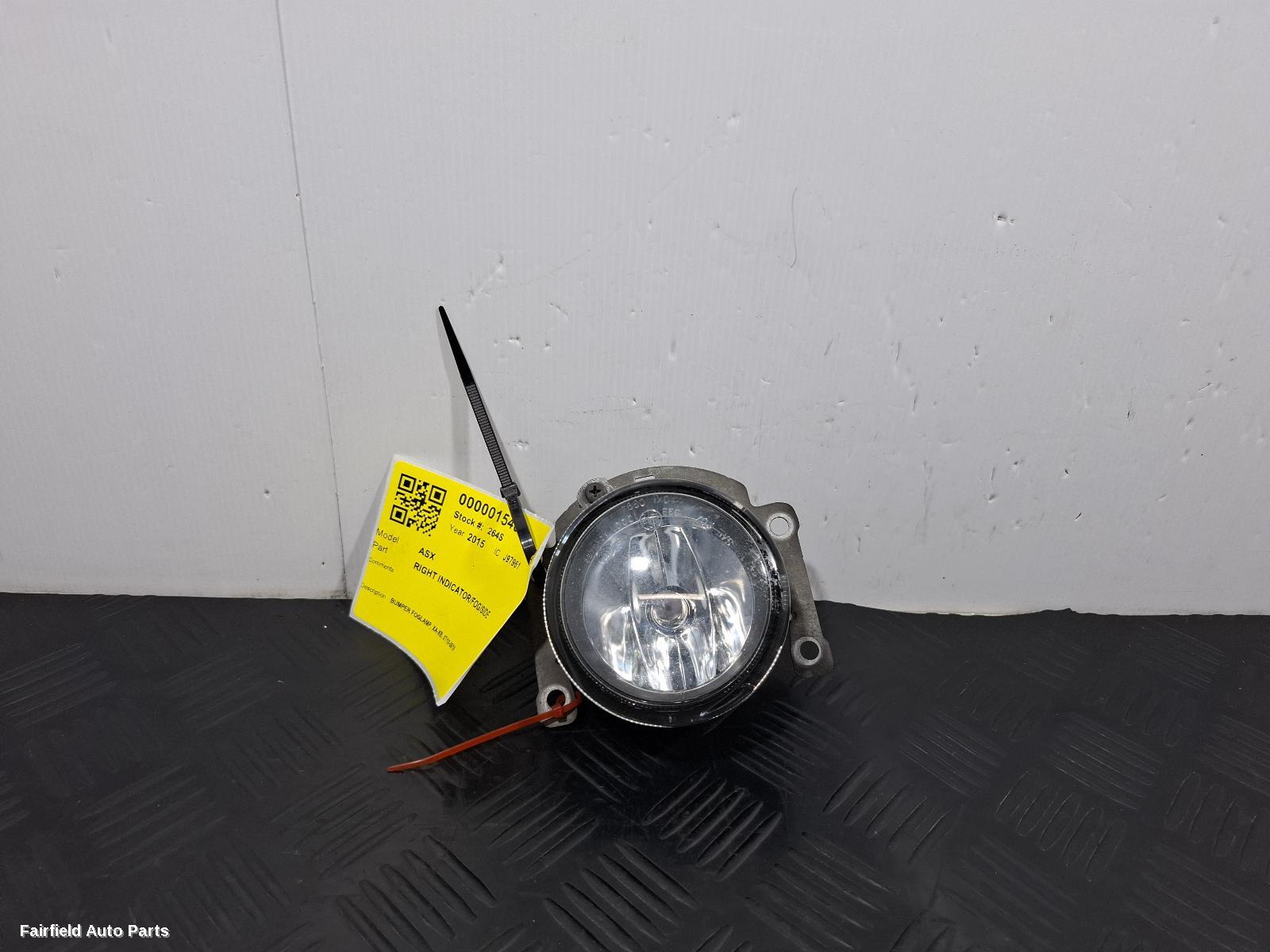 2010-2016 Mitsubishi Asx Right Indicator Fog Side