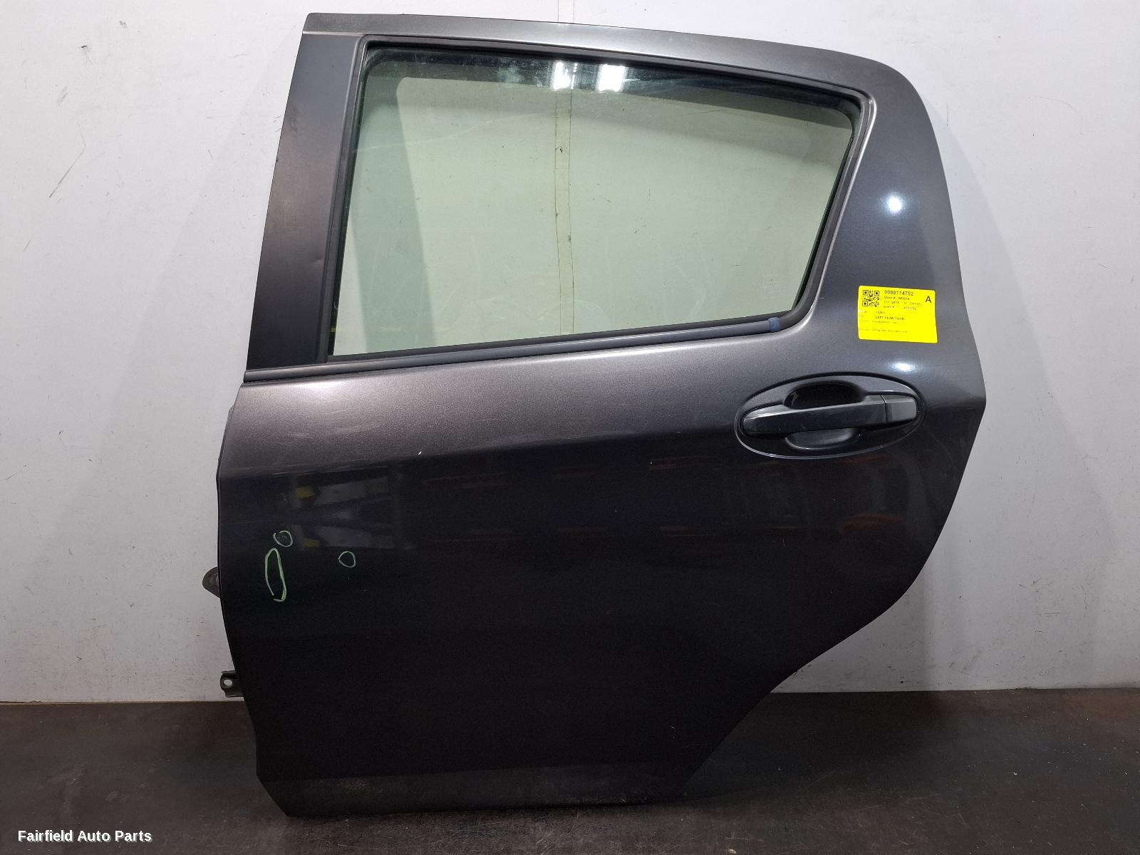 2011-2019 Toyota Yaris Left Rear Door Sliding