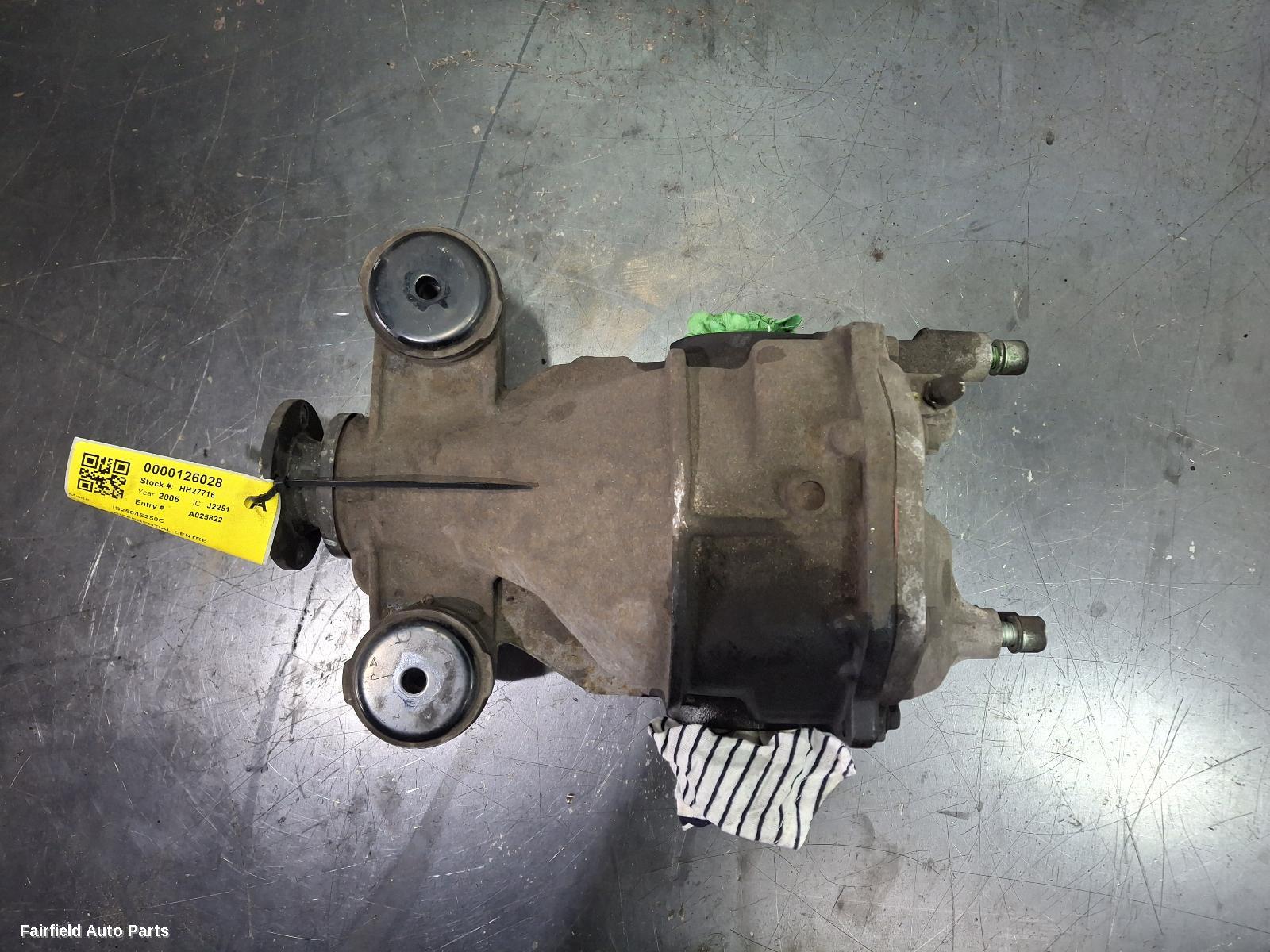 2005-2014 Lexus Is250/is250c Differential Centre