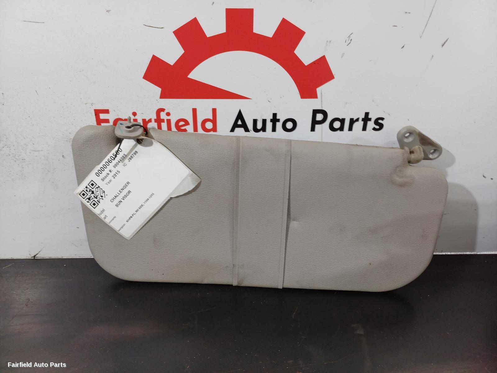 2009-2015 Mitsubishi Challenger Sunvisor