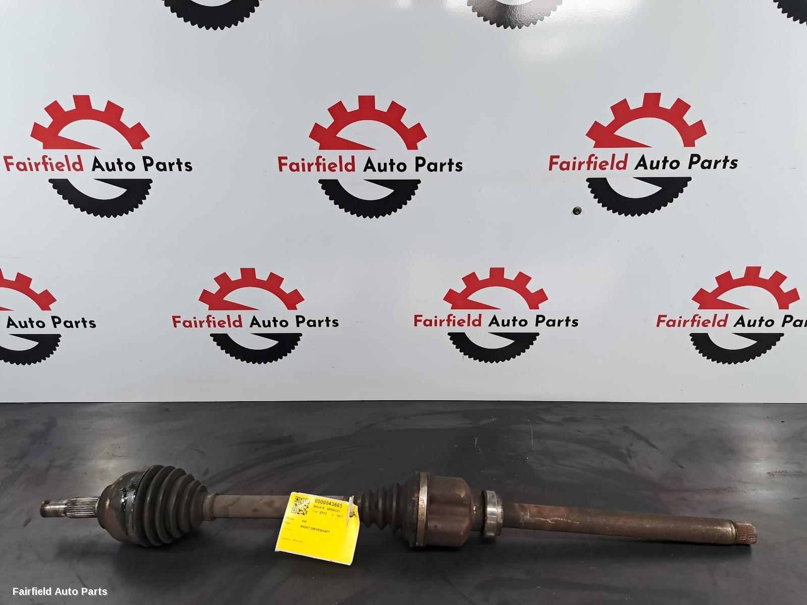 2011-2017 Peugeot 508 Right Driveshaft