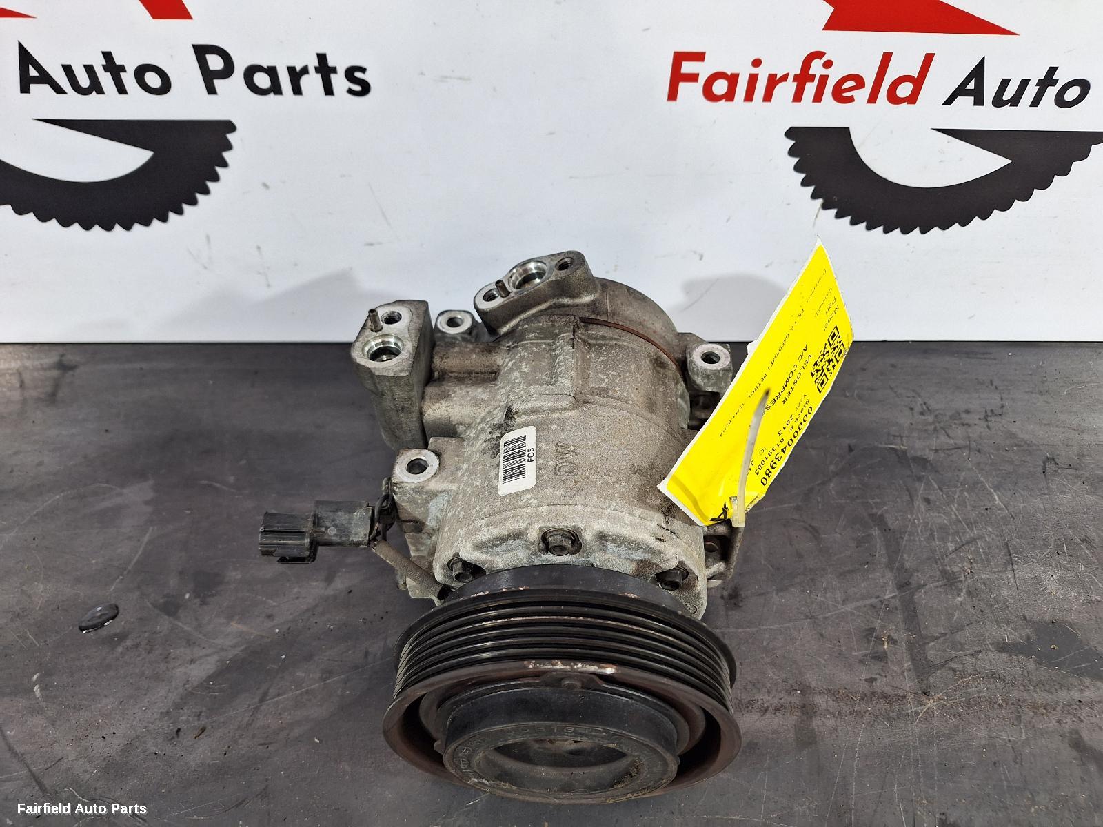 2013 Hyundai Veloster A C Compressor