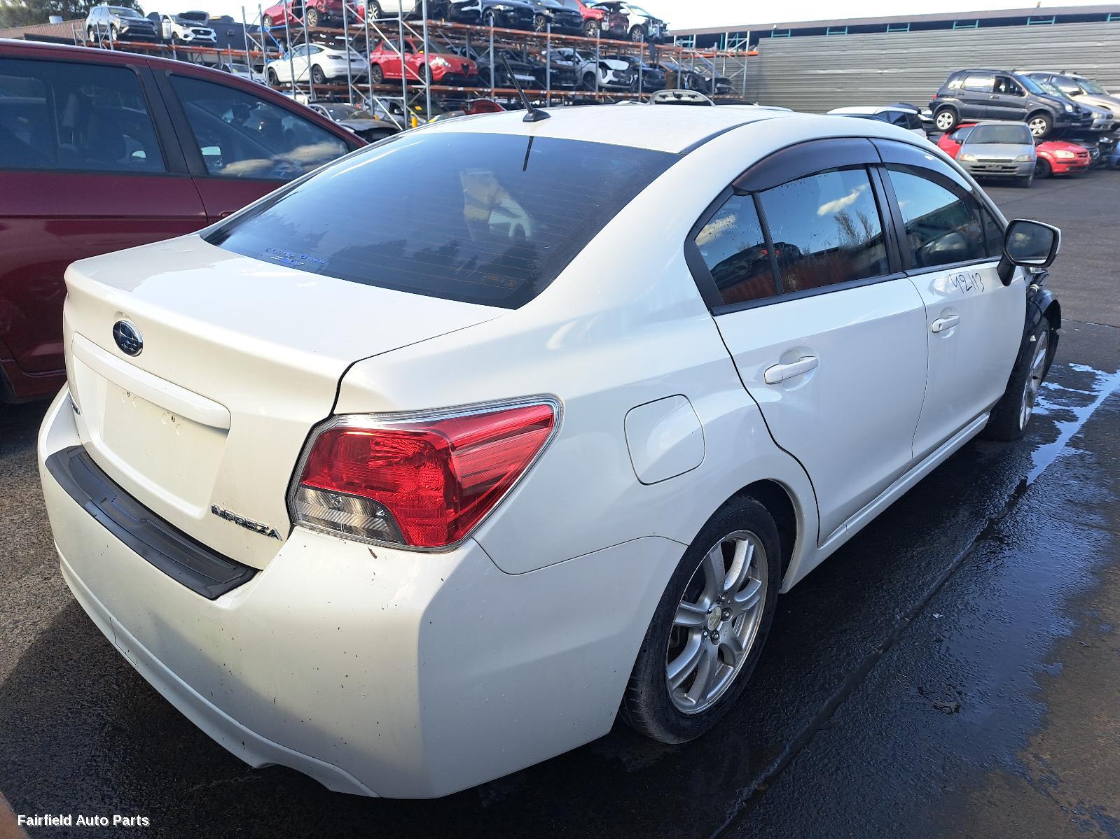 2014 Subaru Impreza Door Boot Gate Lock