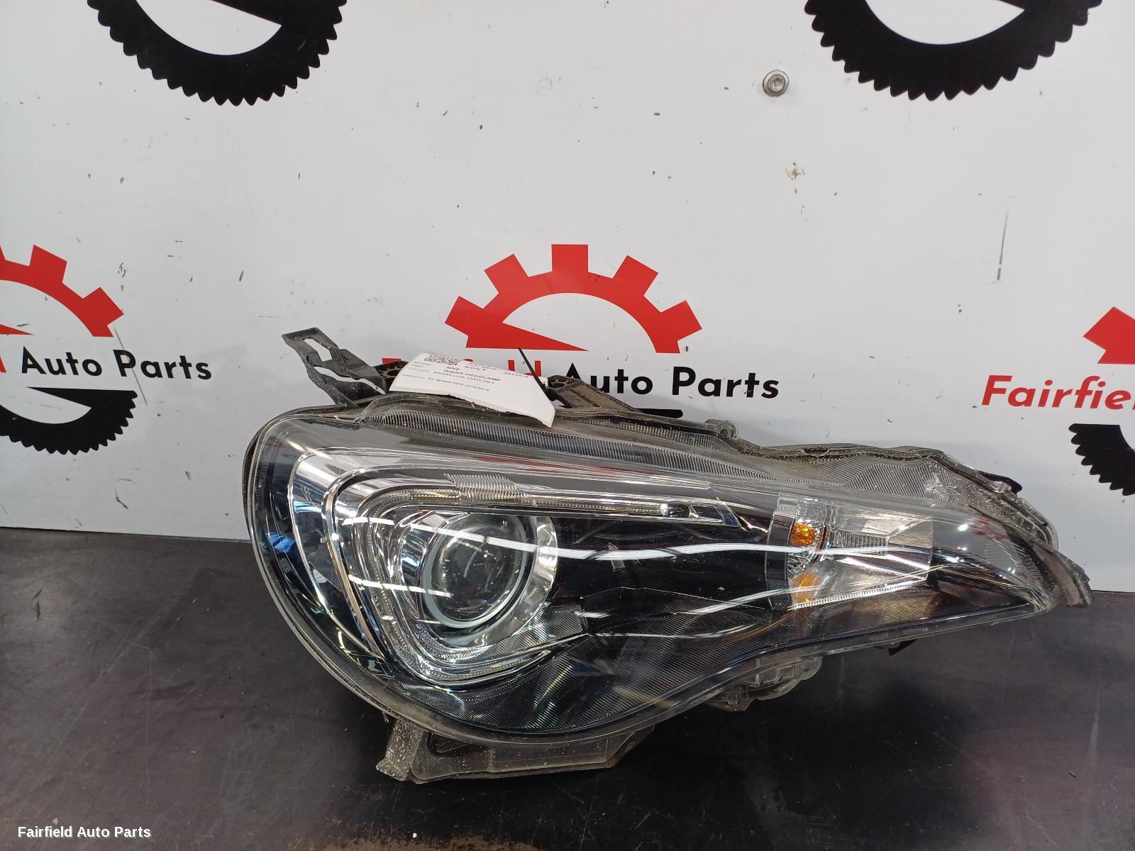 2012-2016 Subaru Brz Right Headlamp