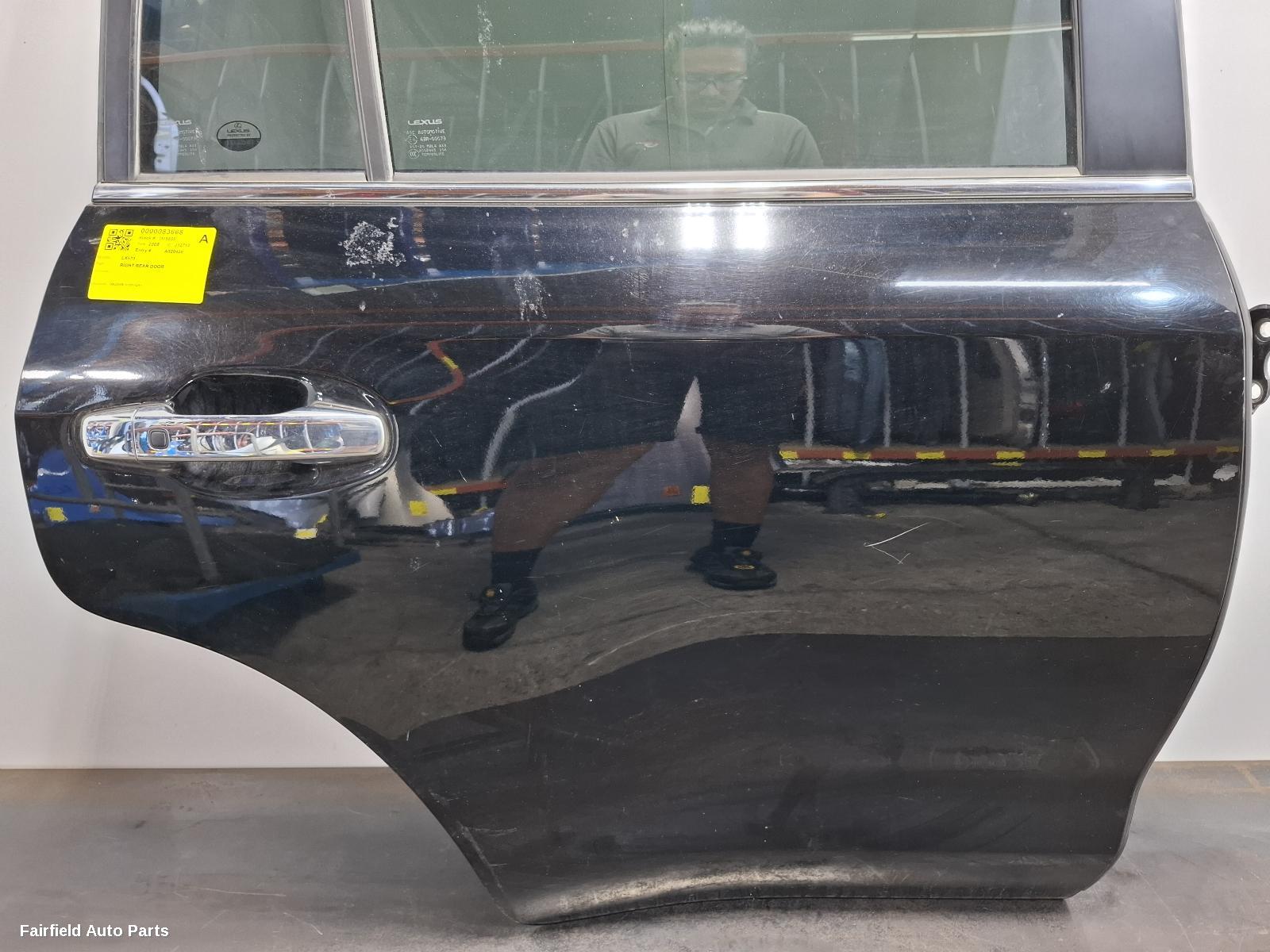 2007-2011 Lexus Lx Series Right Rear Door Sliding