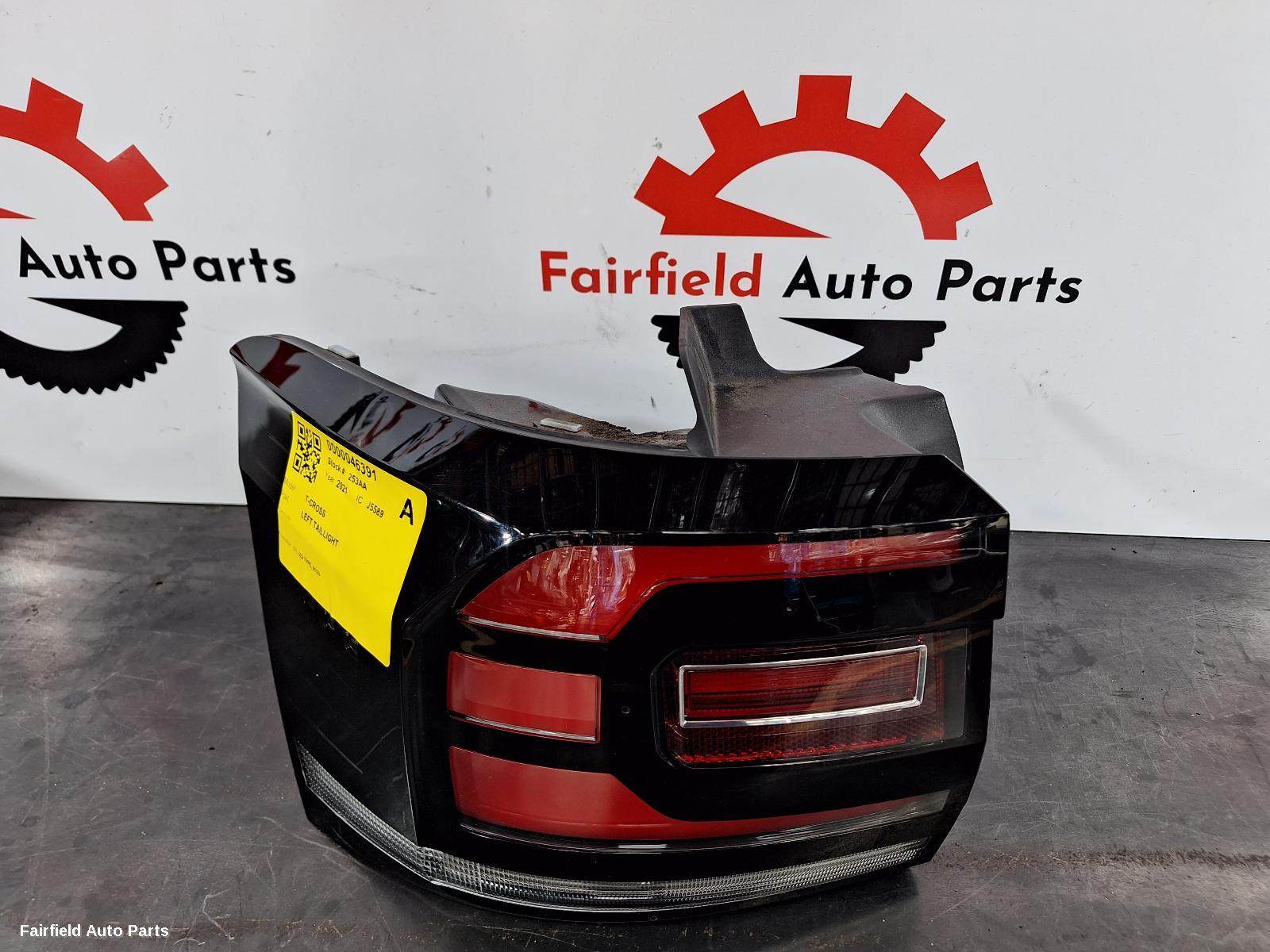 2021 Volkswagen T-cross Left Taillight
