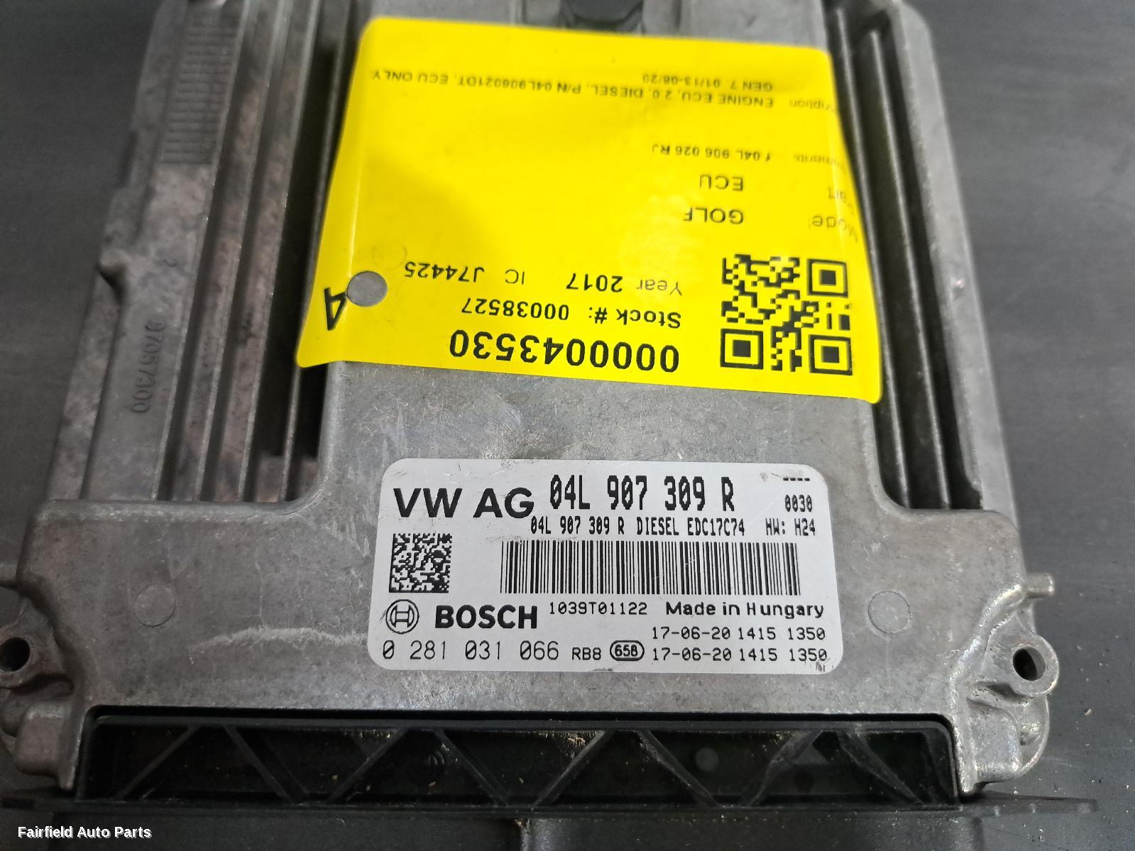 2013-2020 Volkswagen Golf Ecu