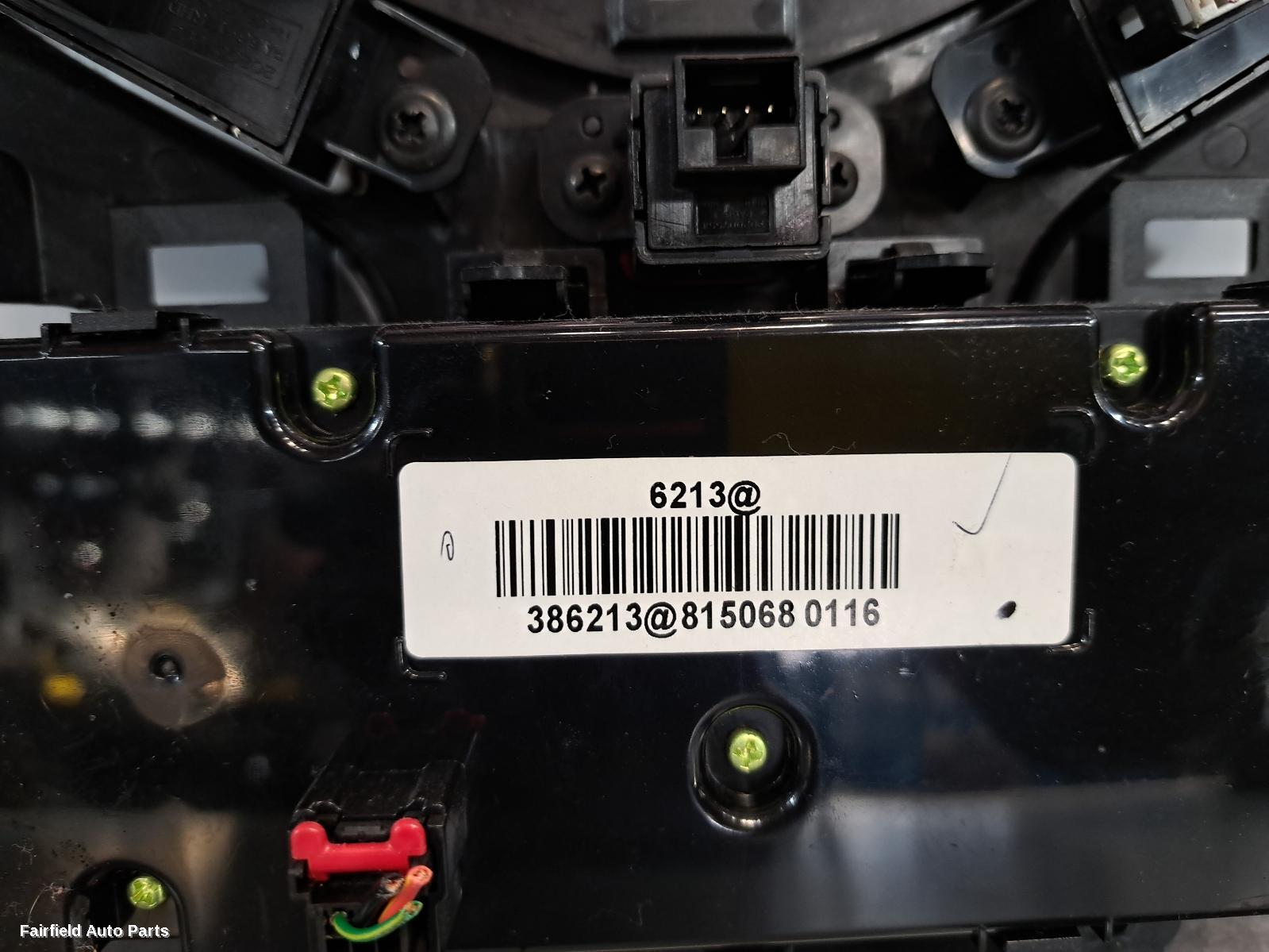2011-2017 Holden Cruze Heater Ac Controls