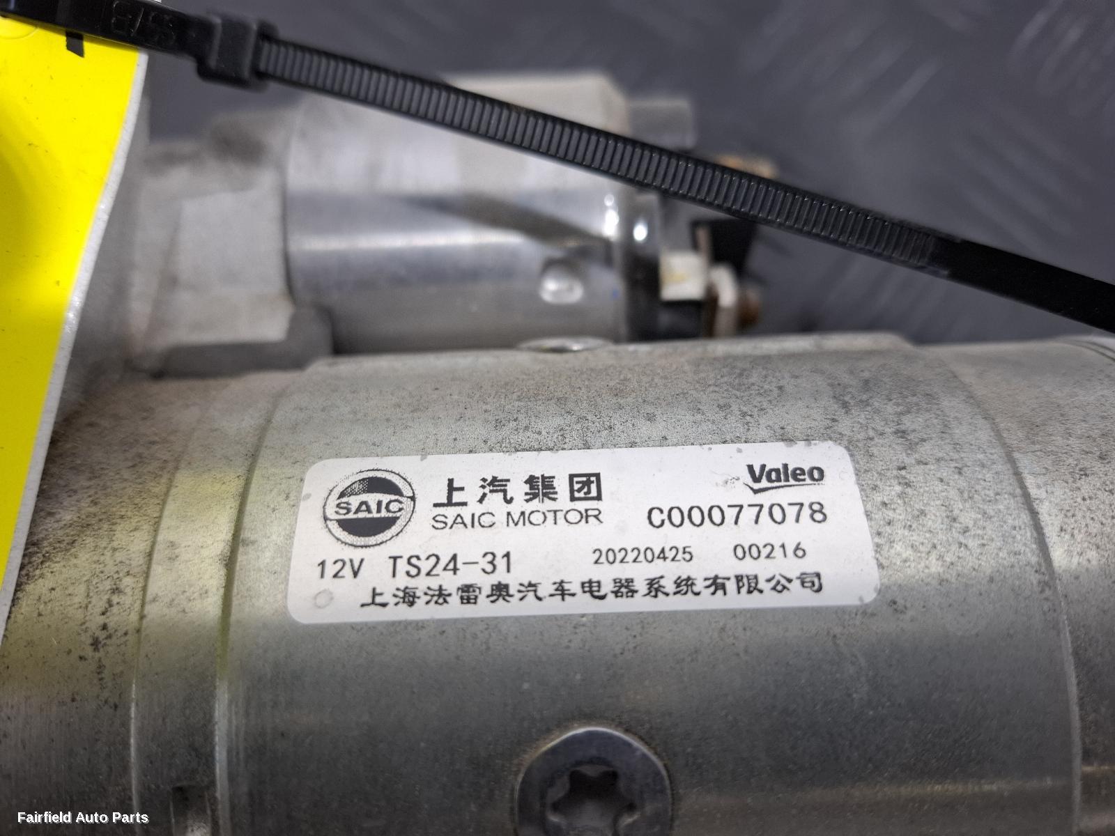 2021-2025 Ldv T60 Starter