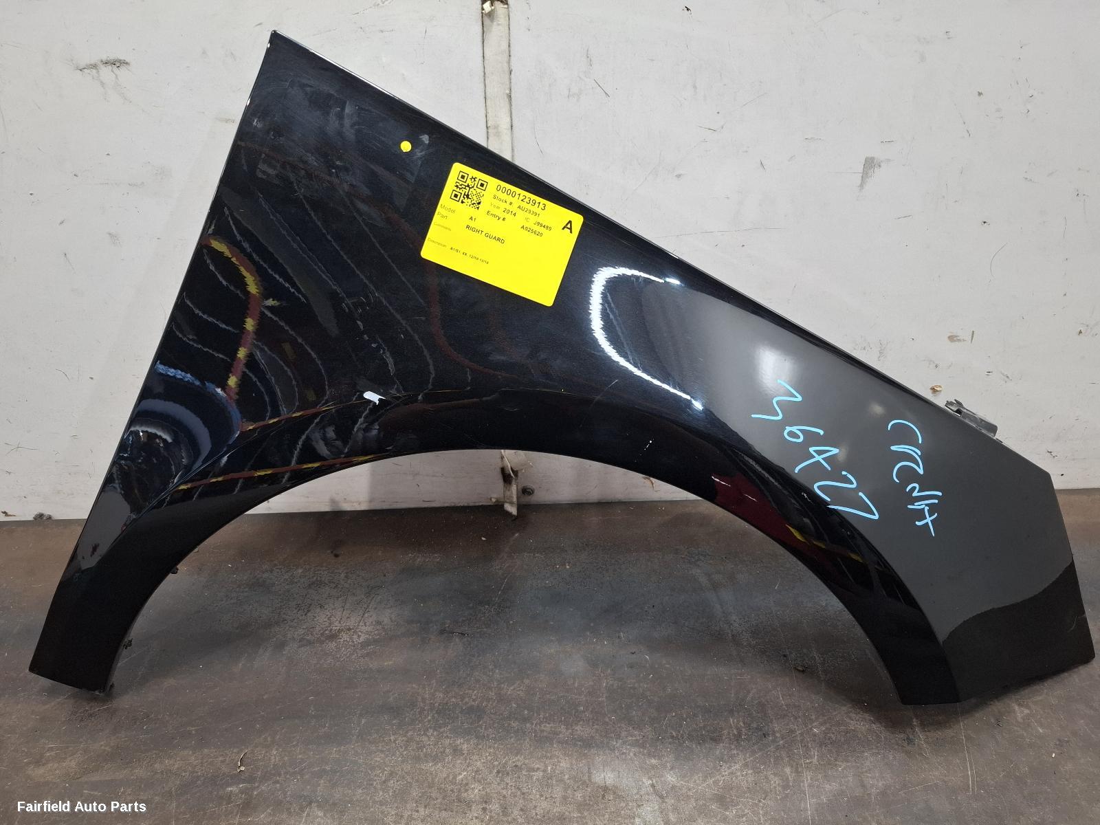 2010-2018 Audi A1 Right Guard