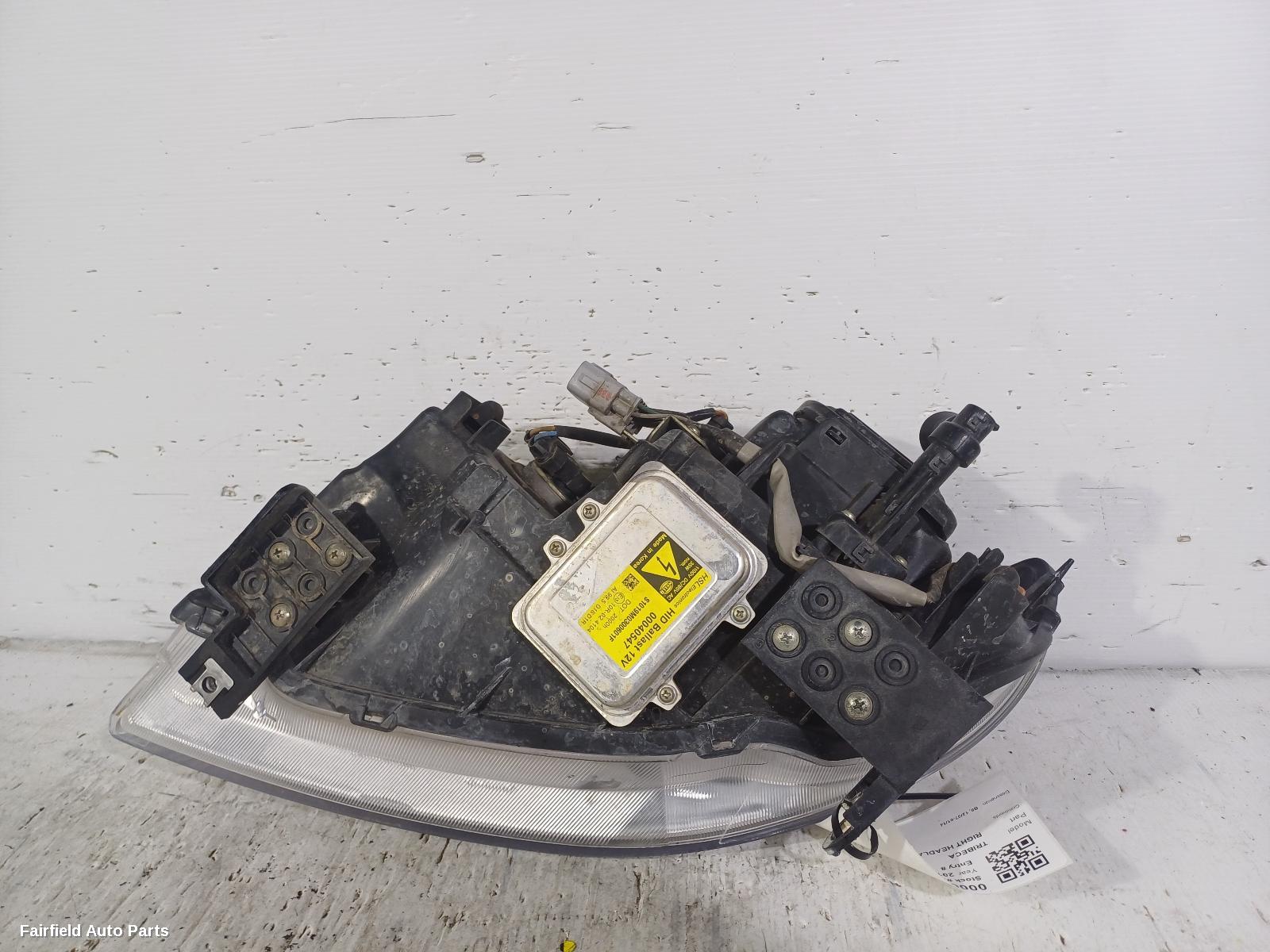 2007-2014 Subaru Tribeca Right Headlamp