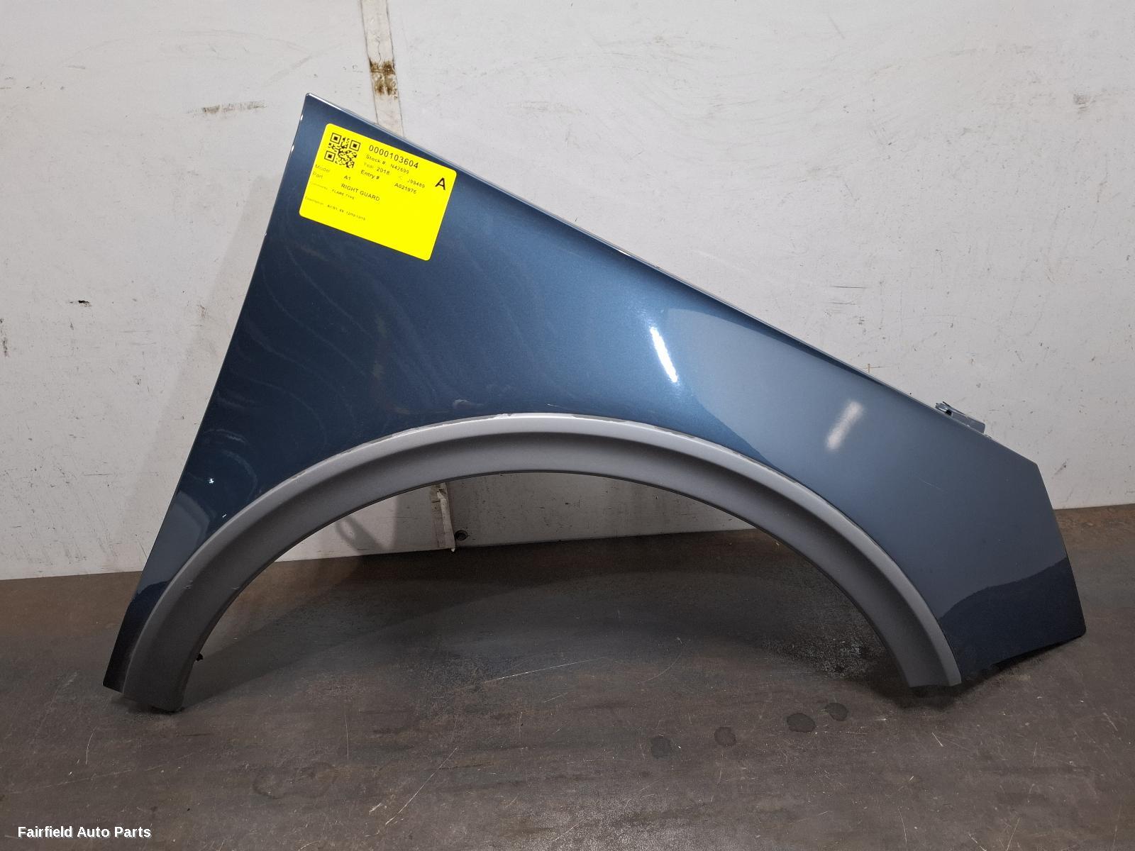 2010-2018 Audi A1 Right Guard