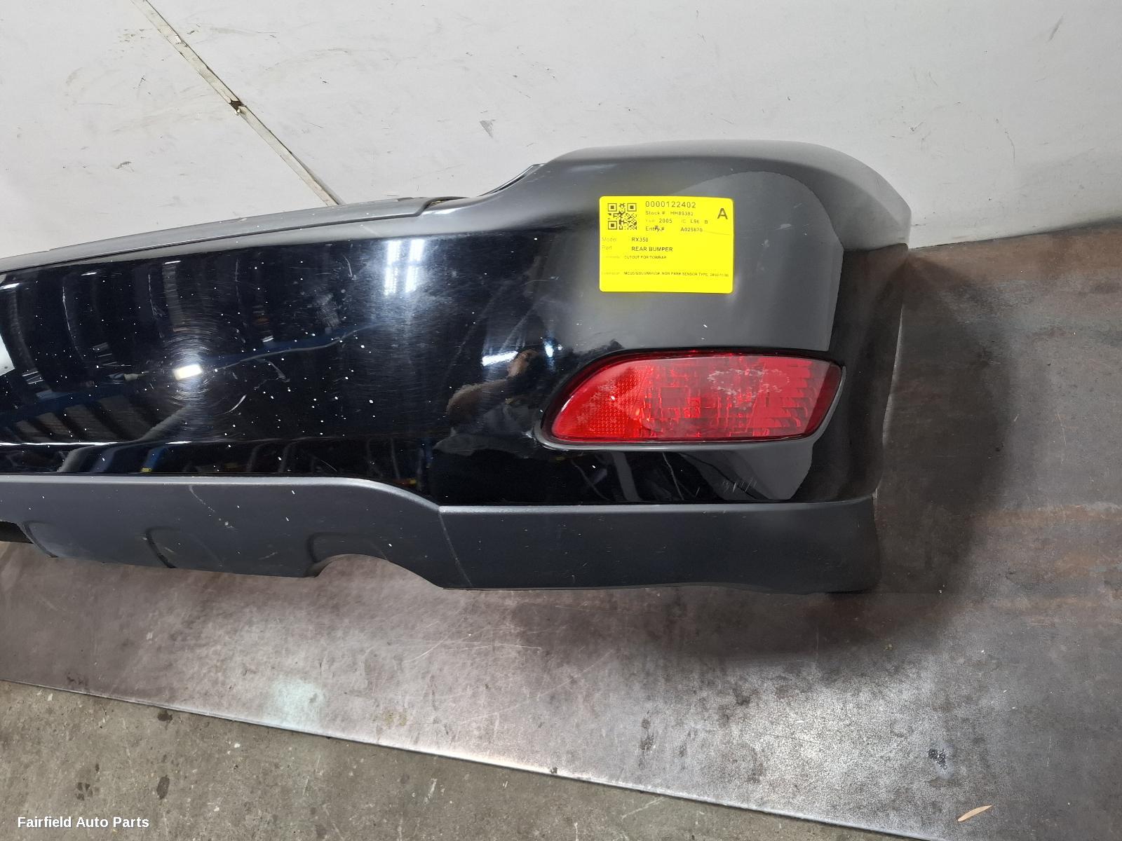 2003-2008 Lexus Rx Series Rear Bumper