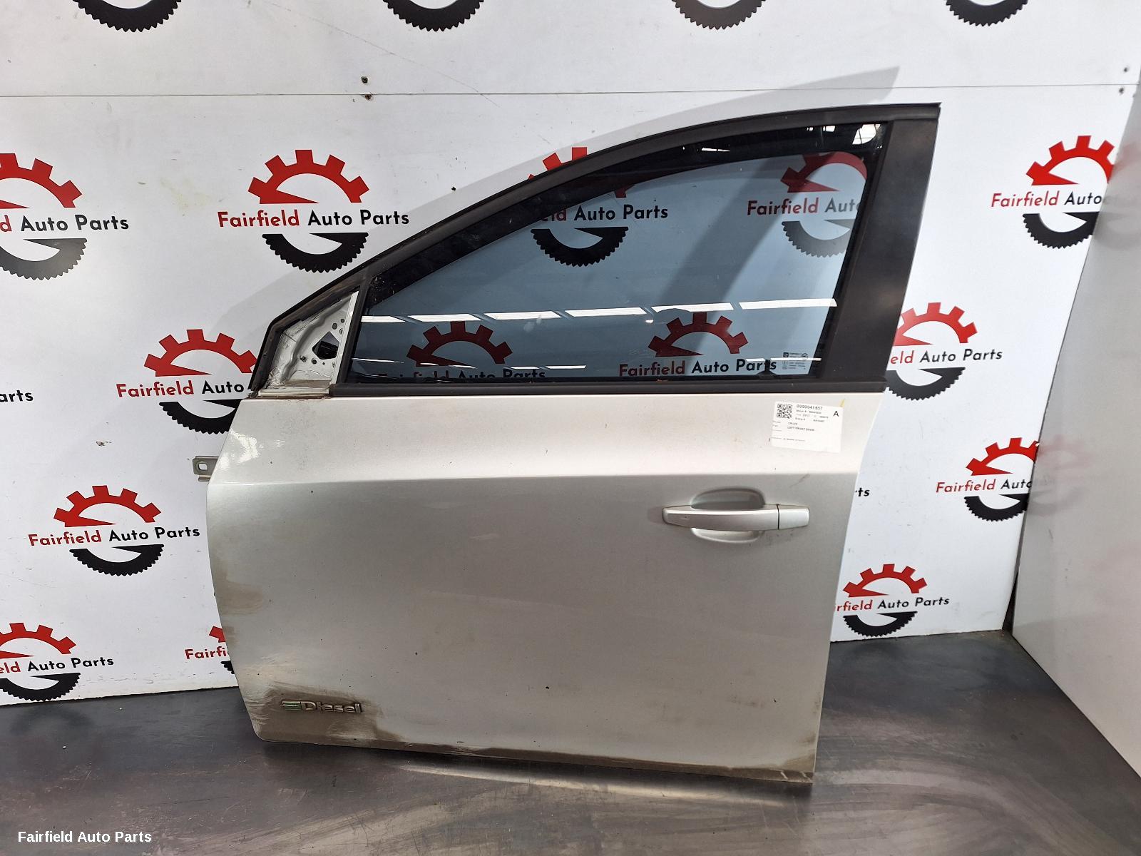2013 Holden Cruze Left Front Door
