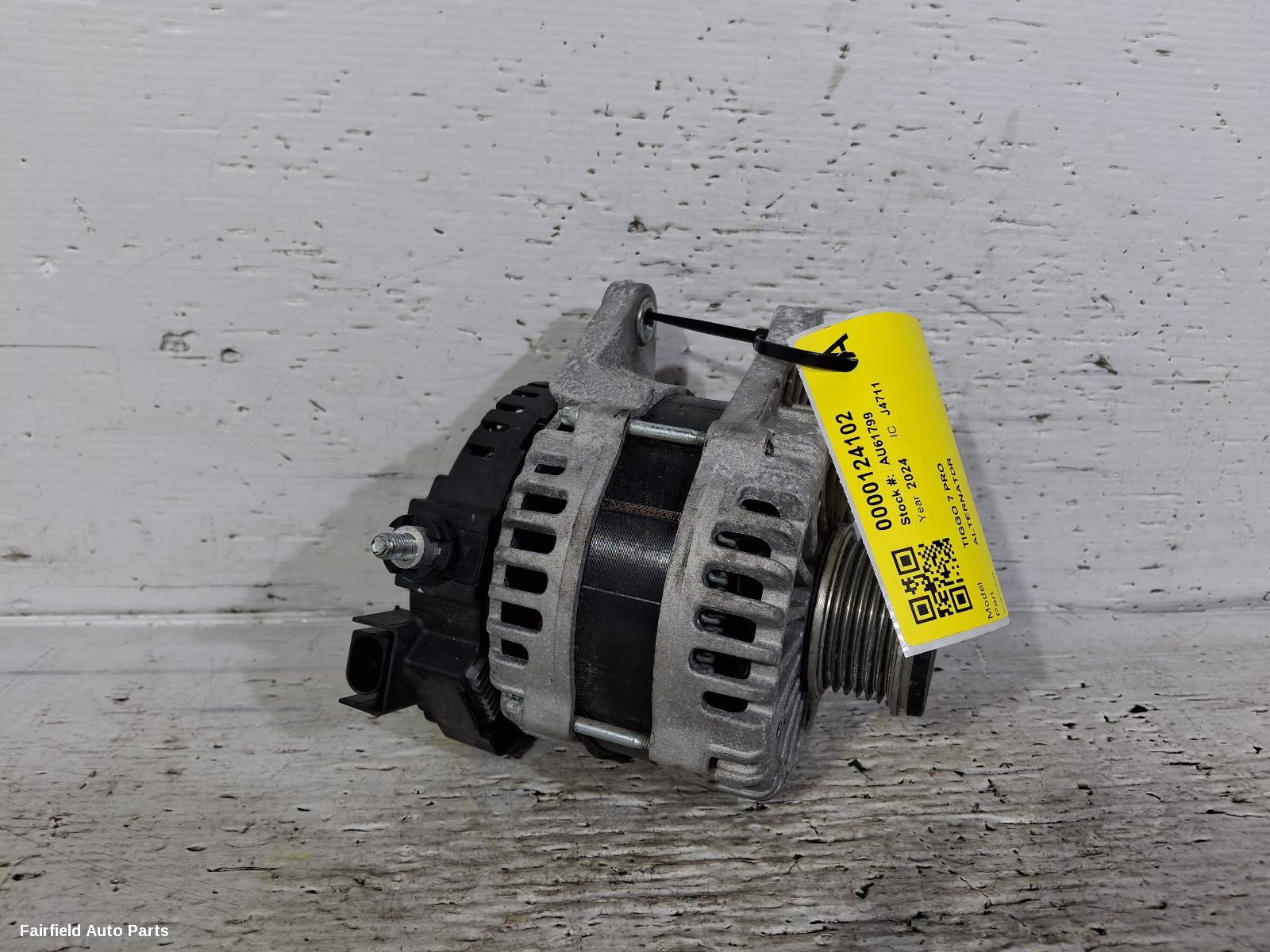 2023-2025 Chery Tiggo 7 Alternator