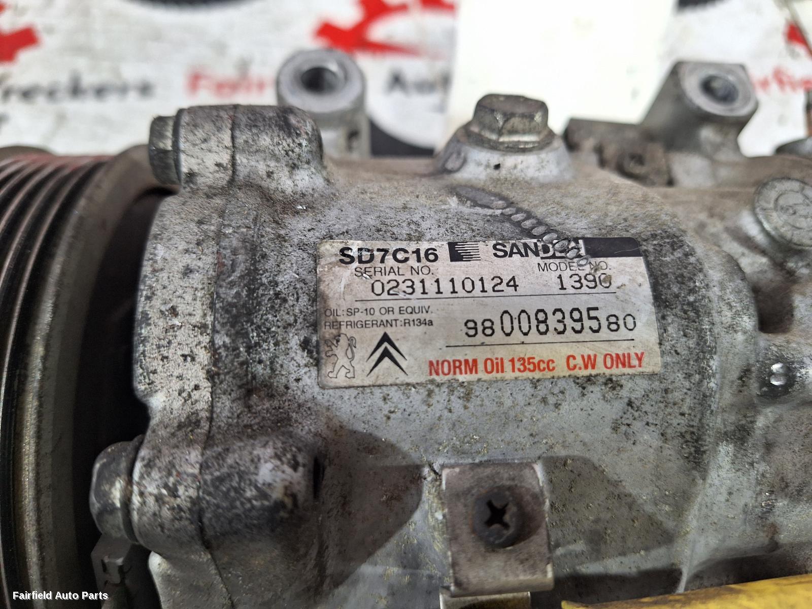 2009-2018 Citroen Berlingo A C Compressor