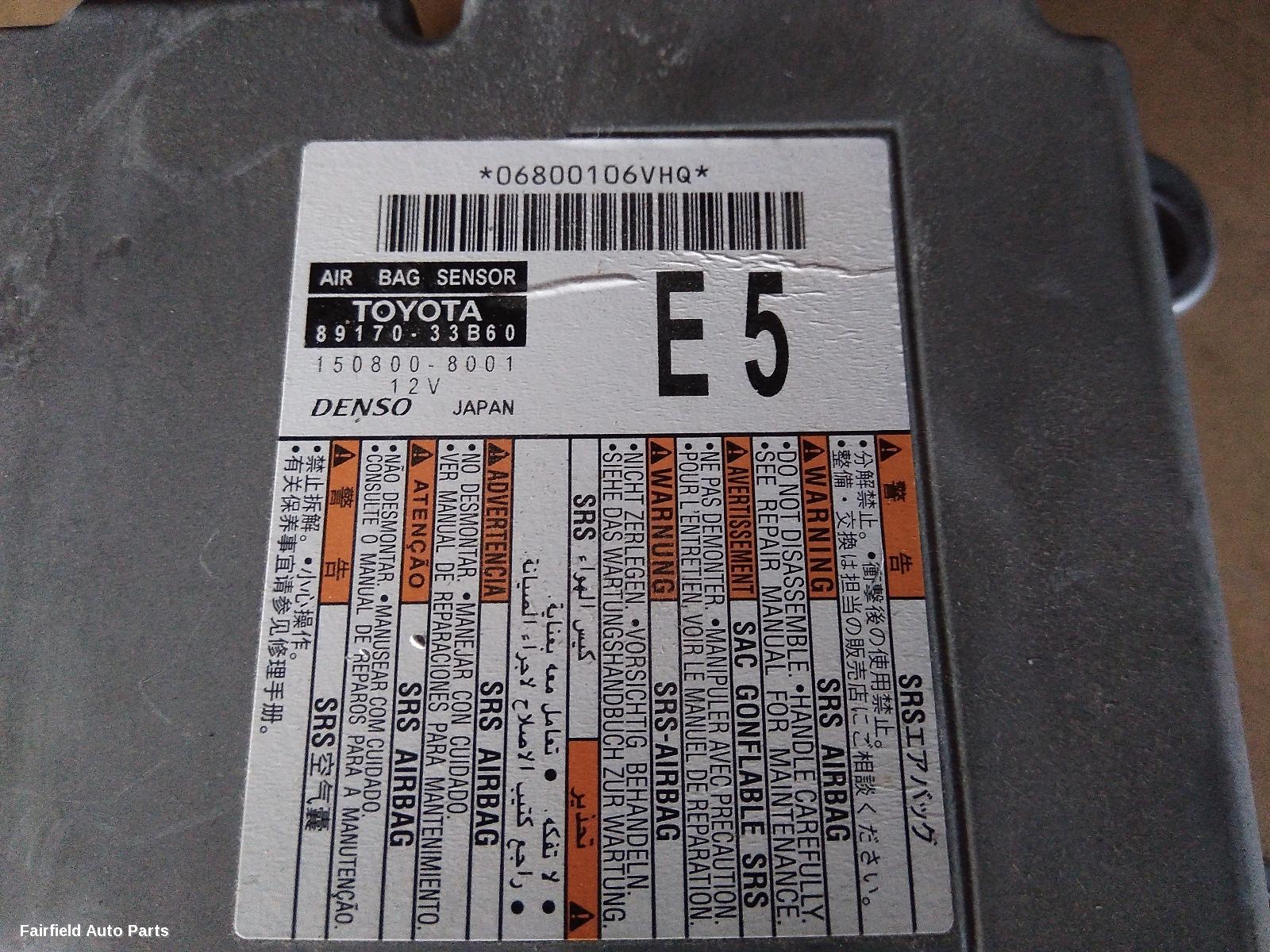 2017-2024 Toyota Camry Airbag Module Sensor