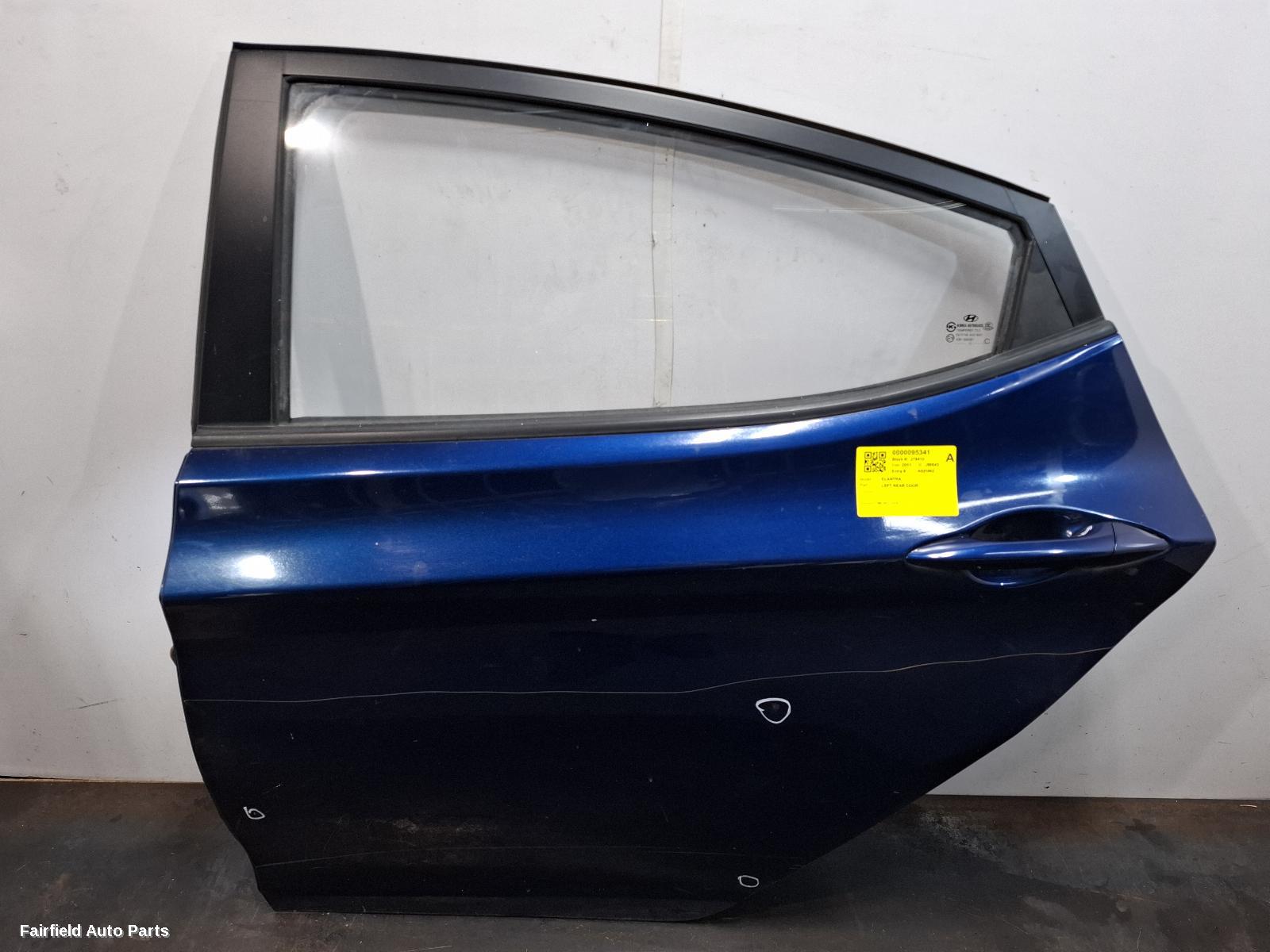 2011-2015 Hyundai Elantra Left Rear Door Sliding