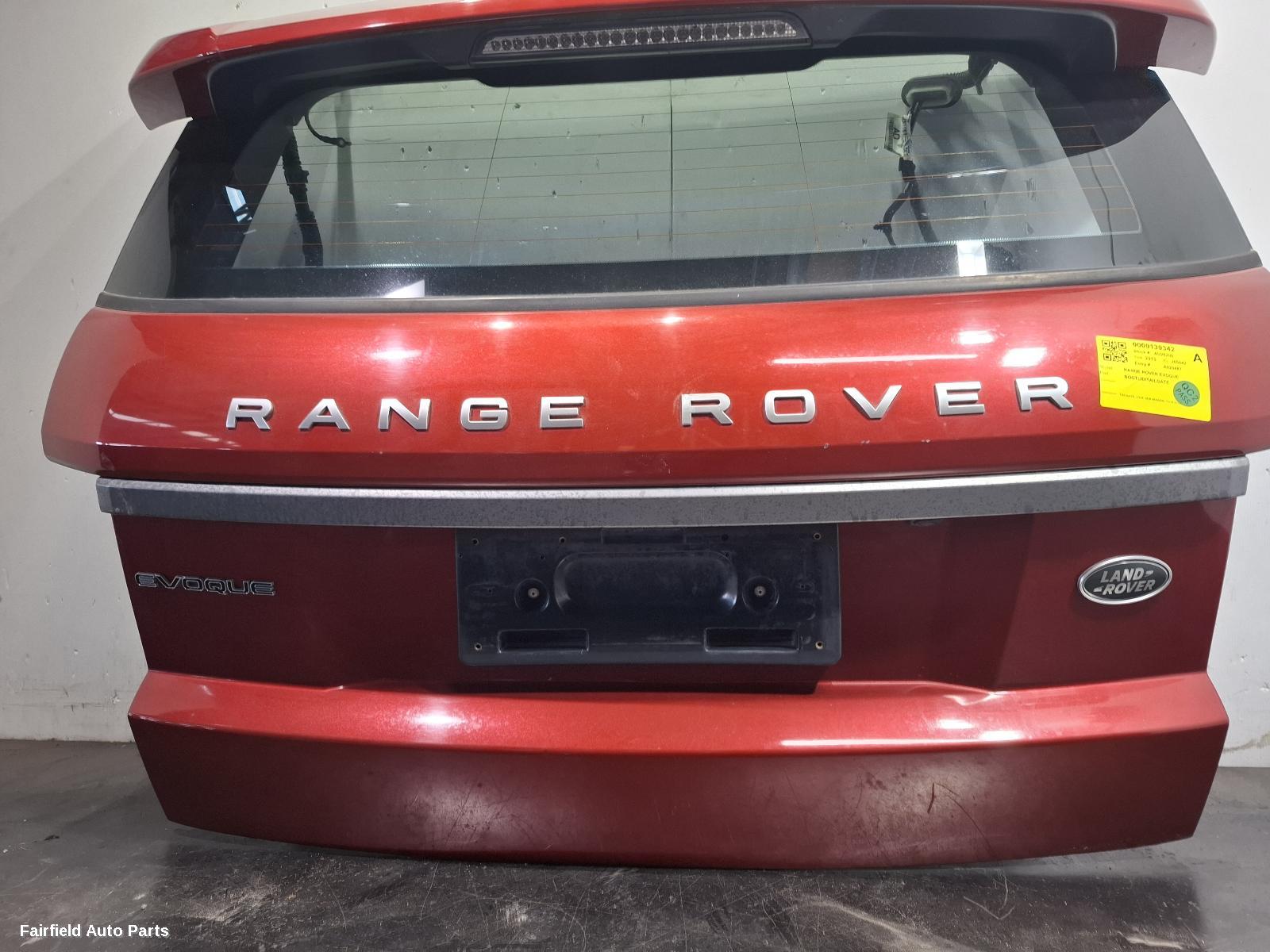 2011-2019 Land Rover Rangerover Evoque Bootlid Tailgate