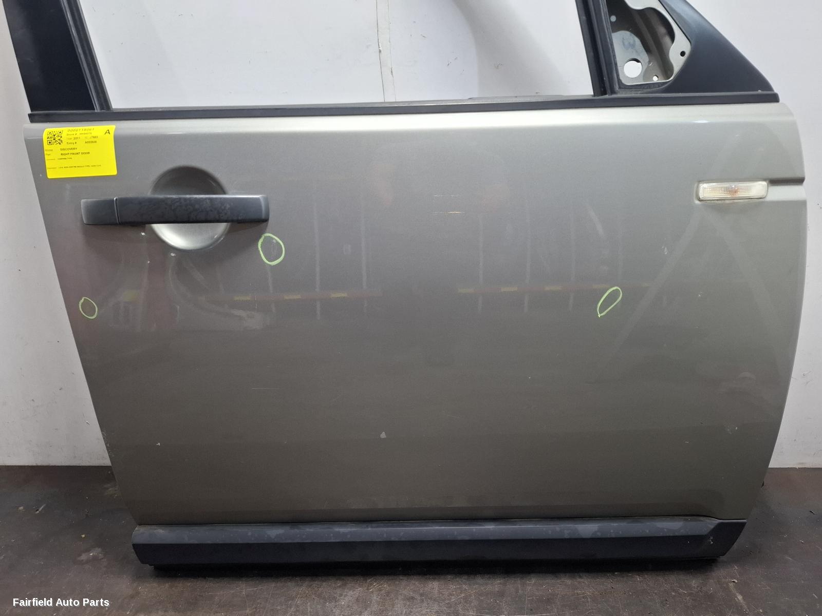 2009-2016 Land Rover Discovery Right Front Door