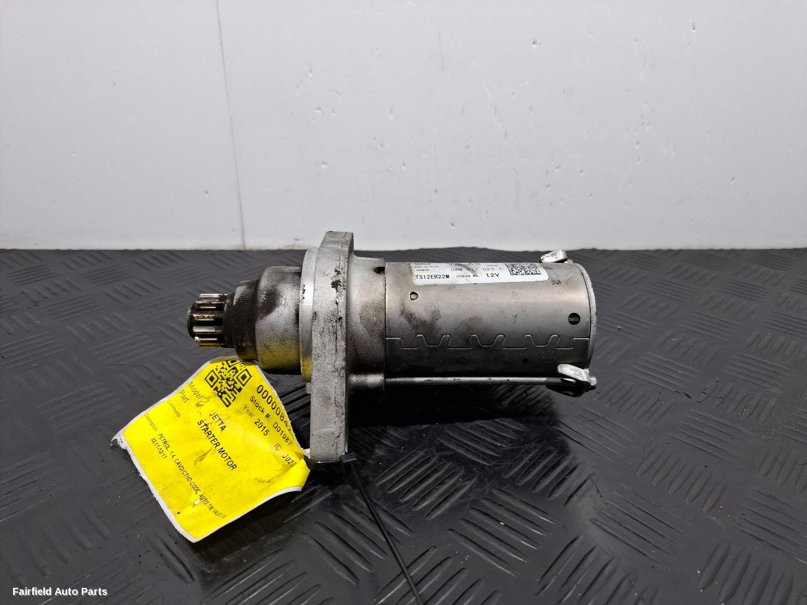 2011-2017 Volkswagen Jetta Starter