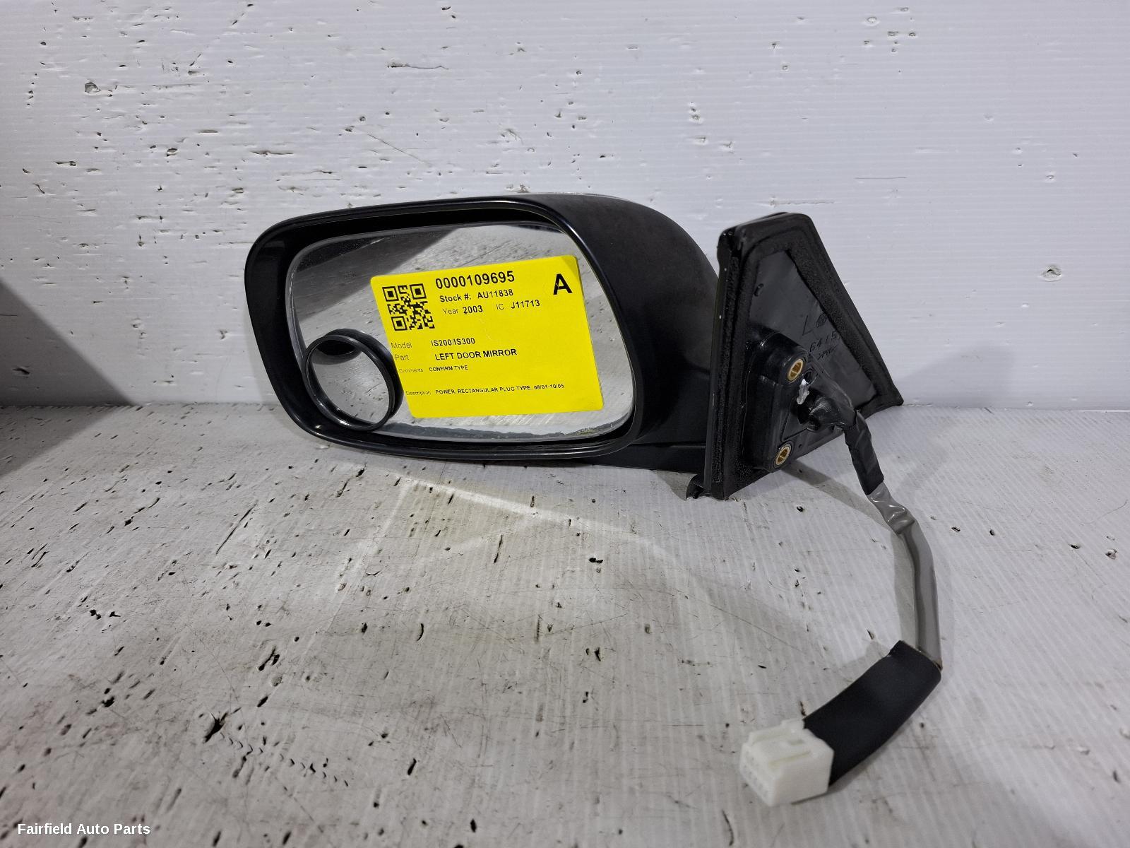 2001-2005 Lexus Is200/is300 Left Door Mirror