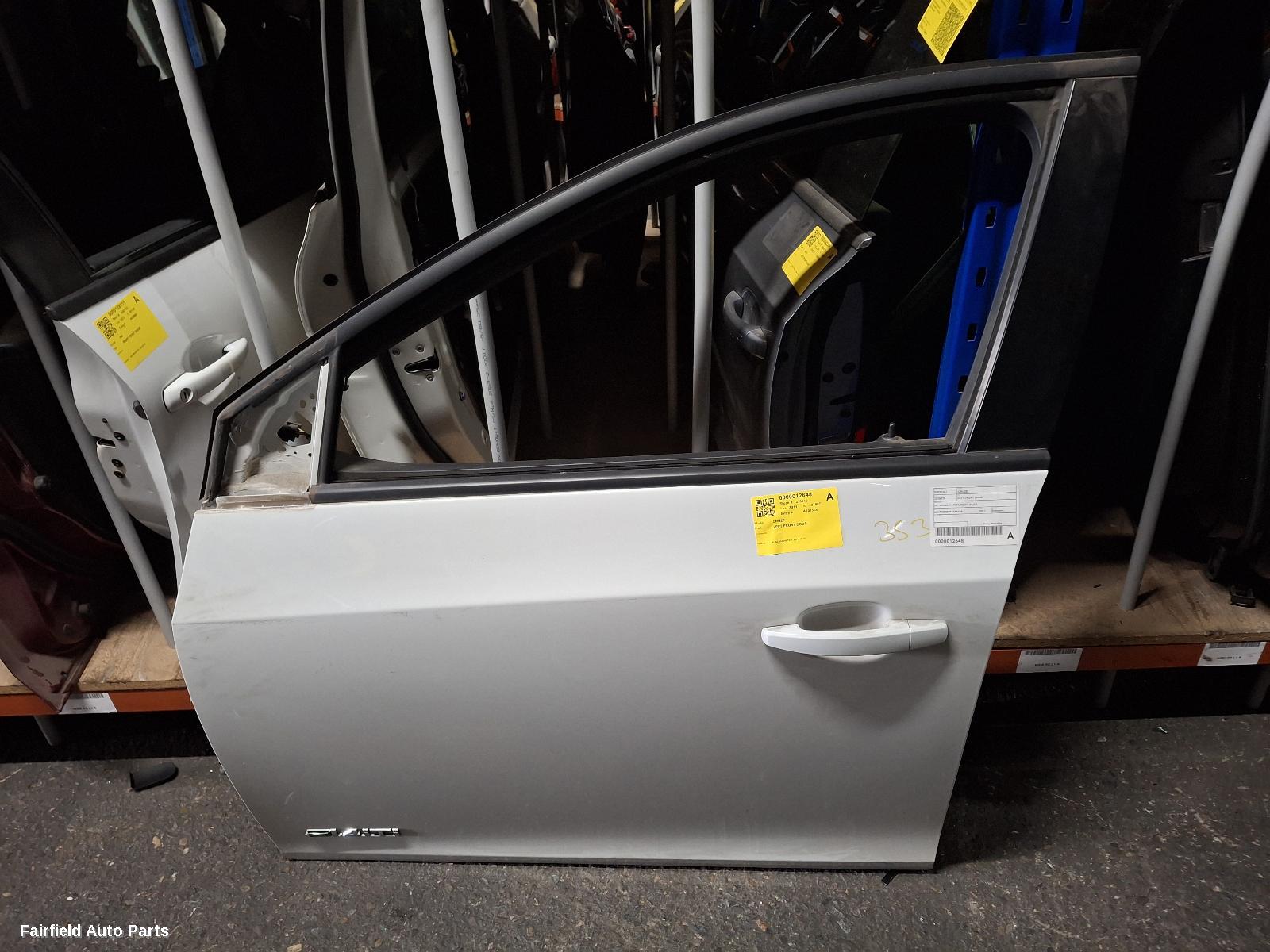 2011-2017 Holden Cruze Left Front Door